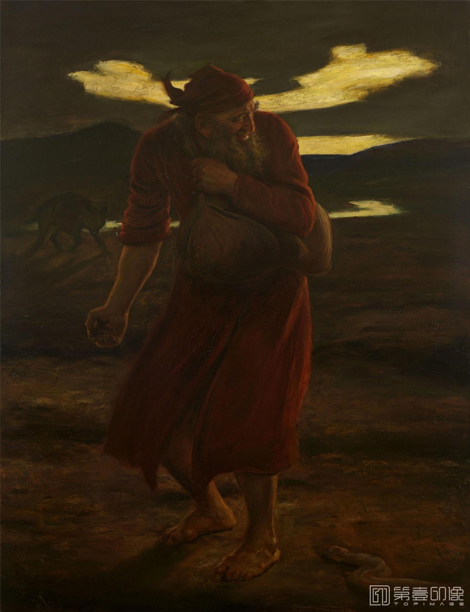 油画-[英国]约翰·埃弗里特·米莱斯 (John Everett Millais)作品集-0032