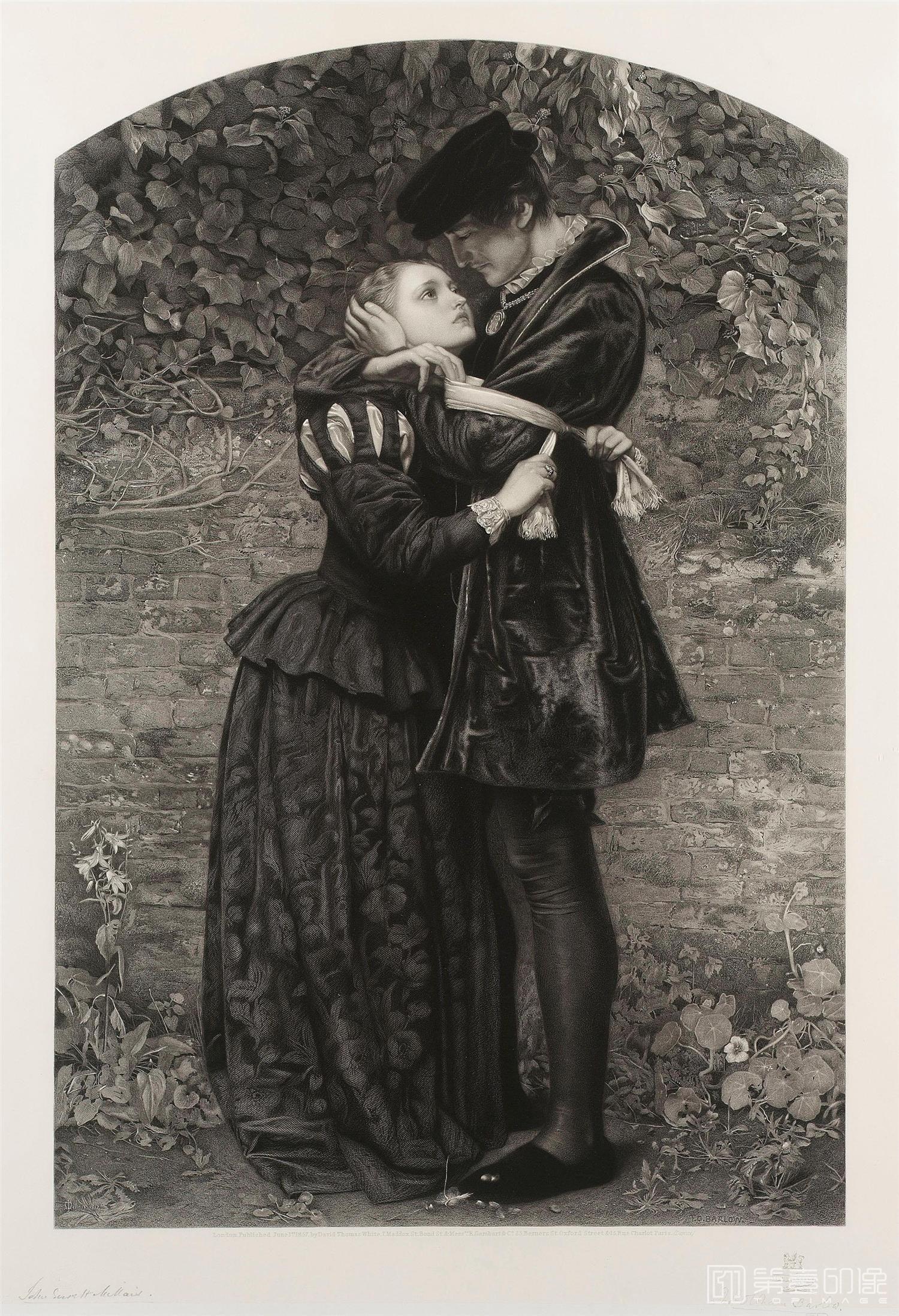 油画-[英国]约翰·埃弗里特·米莱斯 (John Everett Millais)作品集-0046