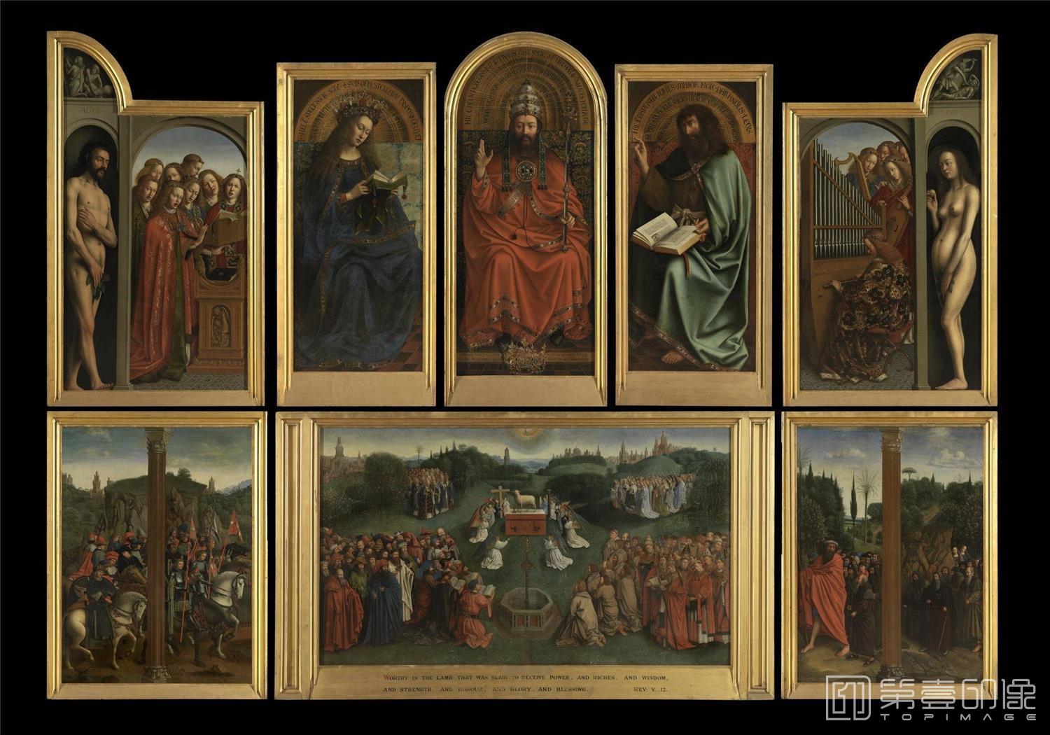 油画-[荷兰]扬·凡·艾克 (Jan Van Eyck)作品集-0177