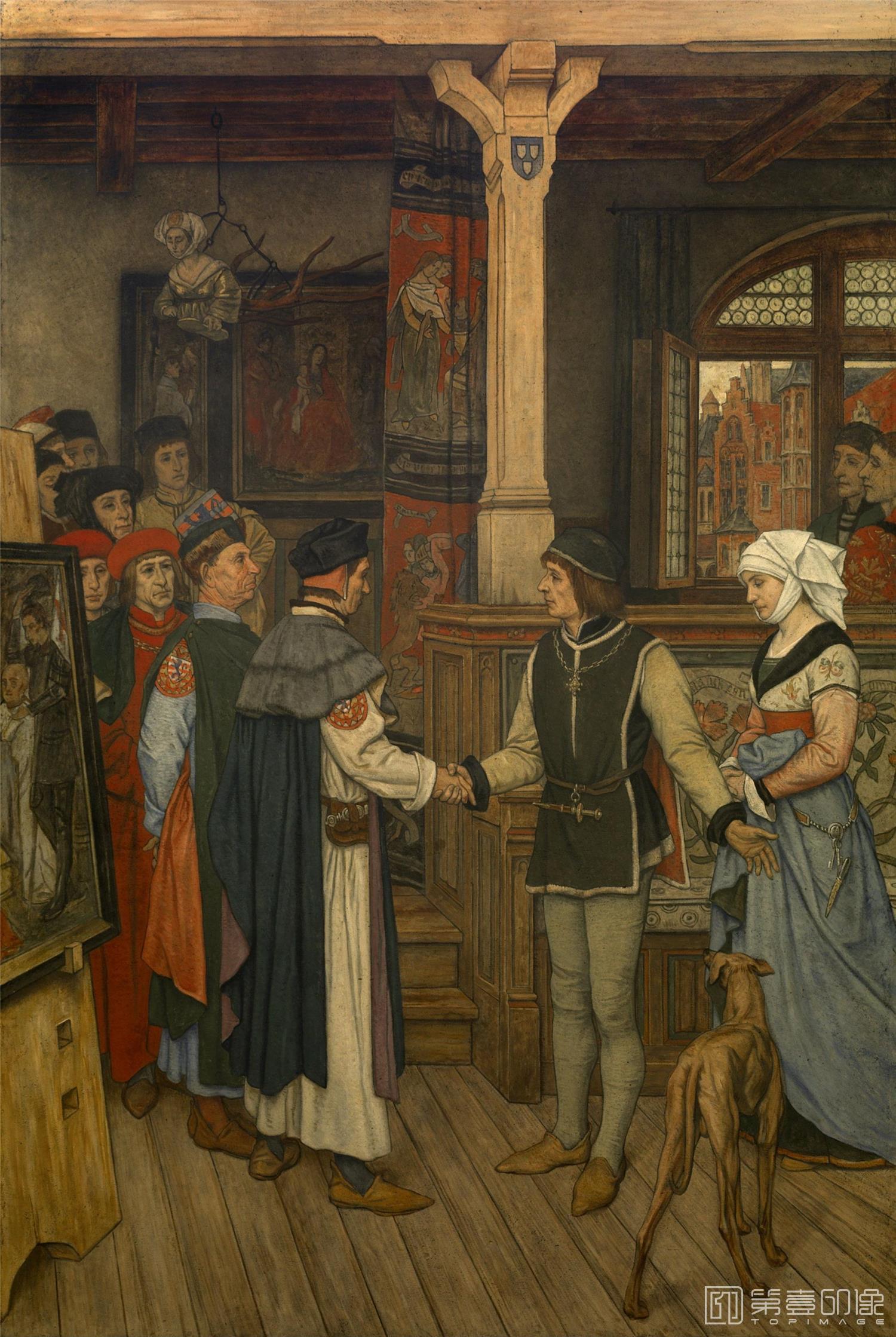 油画-[荷兰]扬·凡·艾克 (Jan Van Eyck)作品集-0202