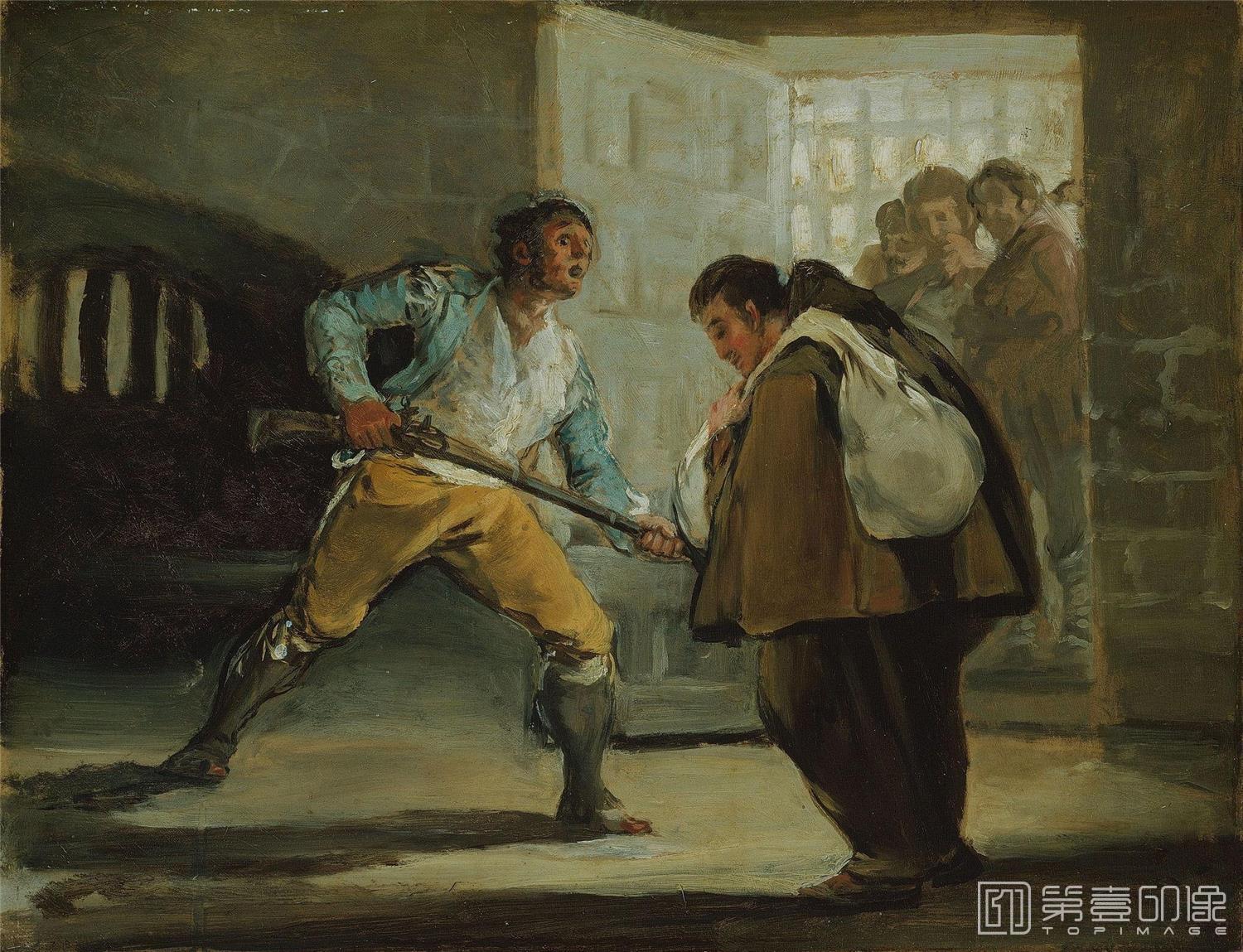 油画-[西班牙]弗朗西斯科·戈雅 (Franciscovde Goya)作品集-0017