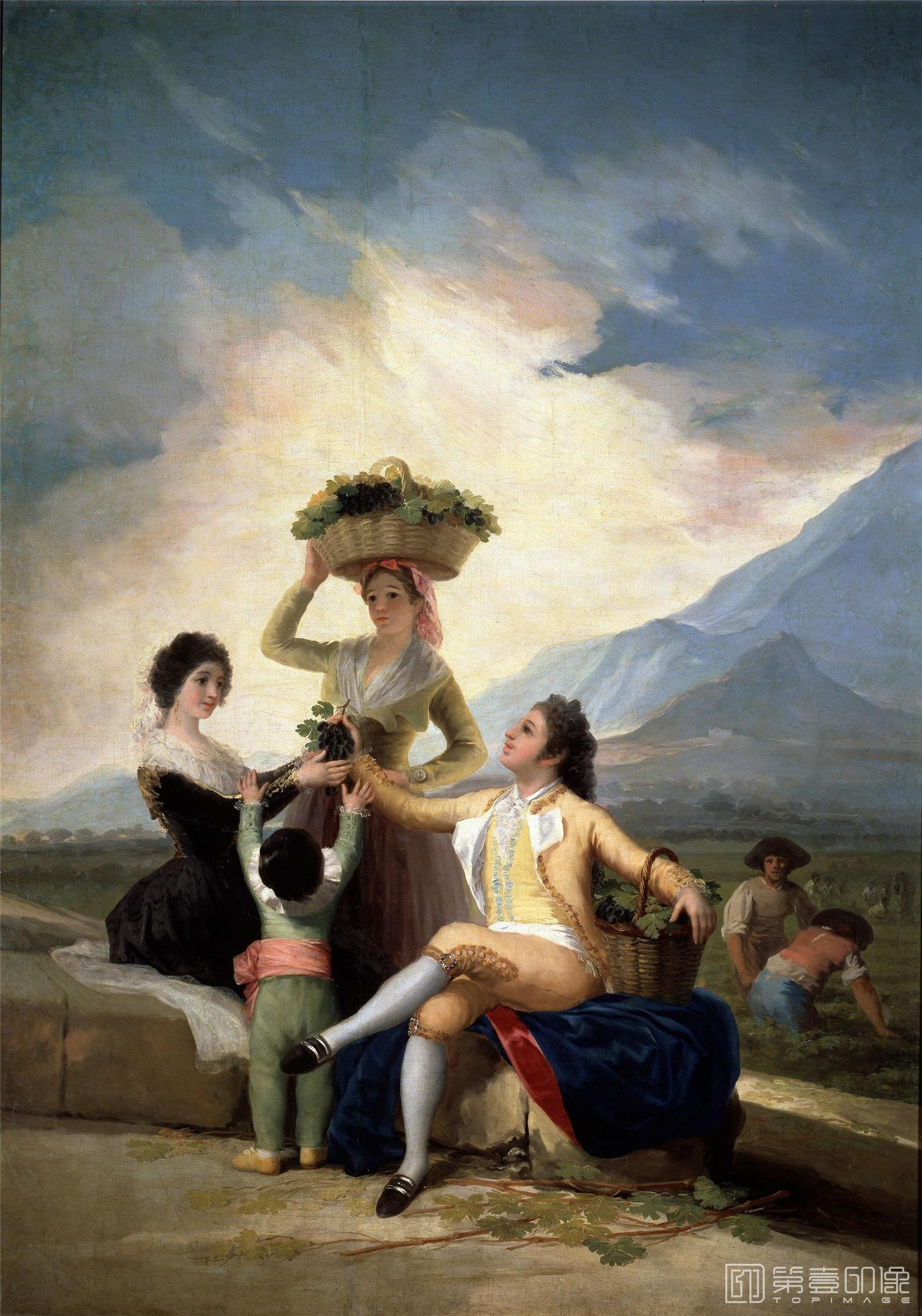 油画-[西班牙]弗朗西斯科·戈雅 (Franciscovde Goya)作品集-0020