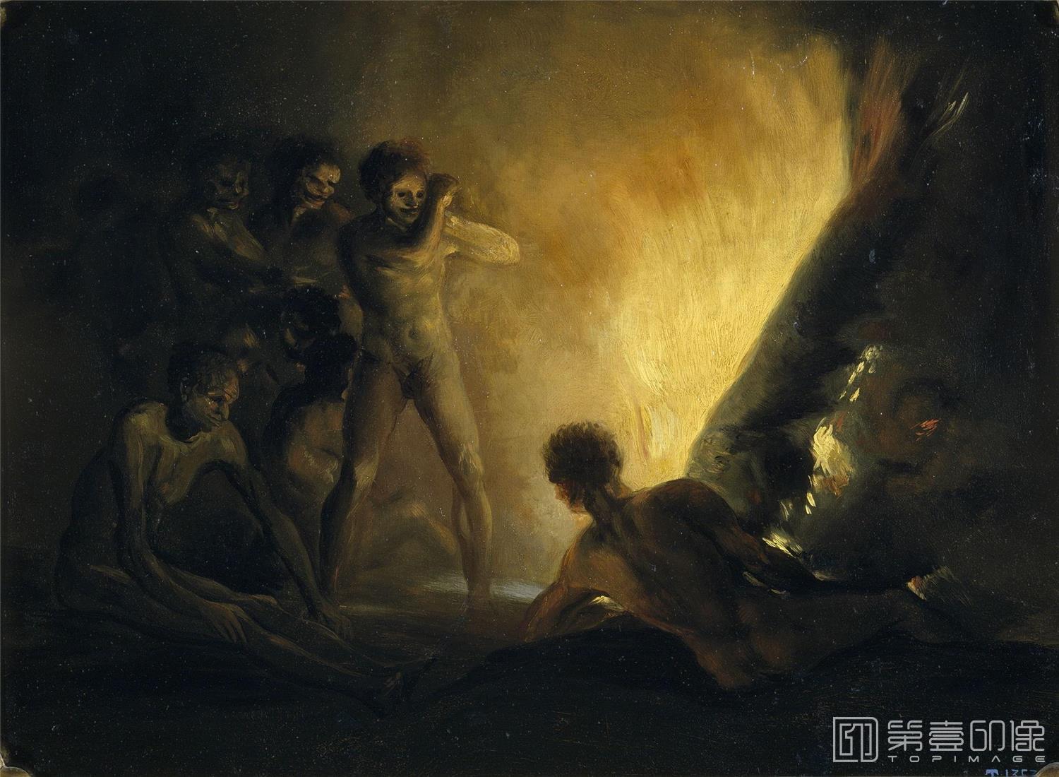 油画-[西班牙]弗朗西斯科·戈雅 (Franciscovde Goya)作品集-0025