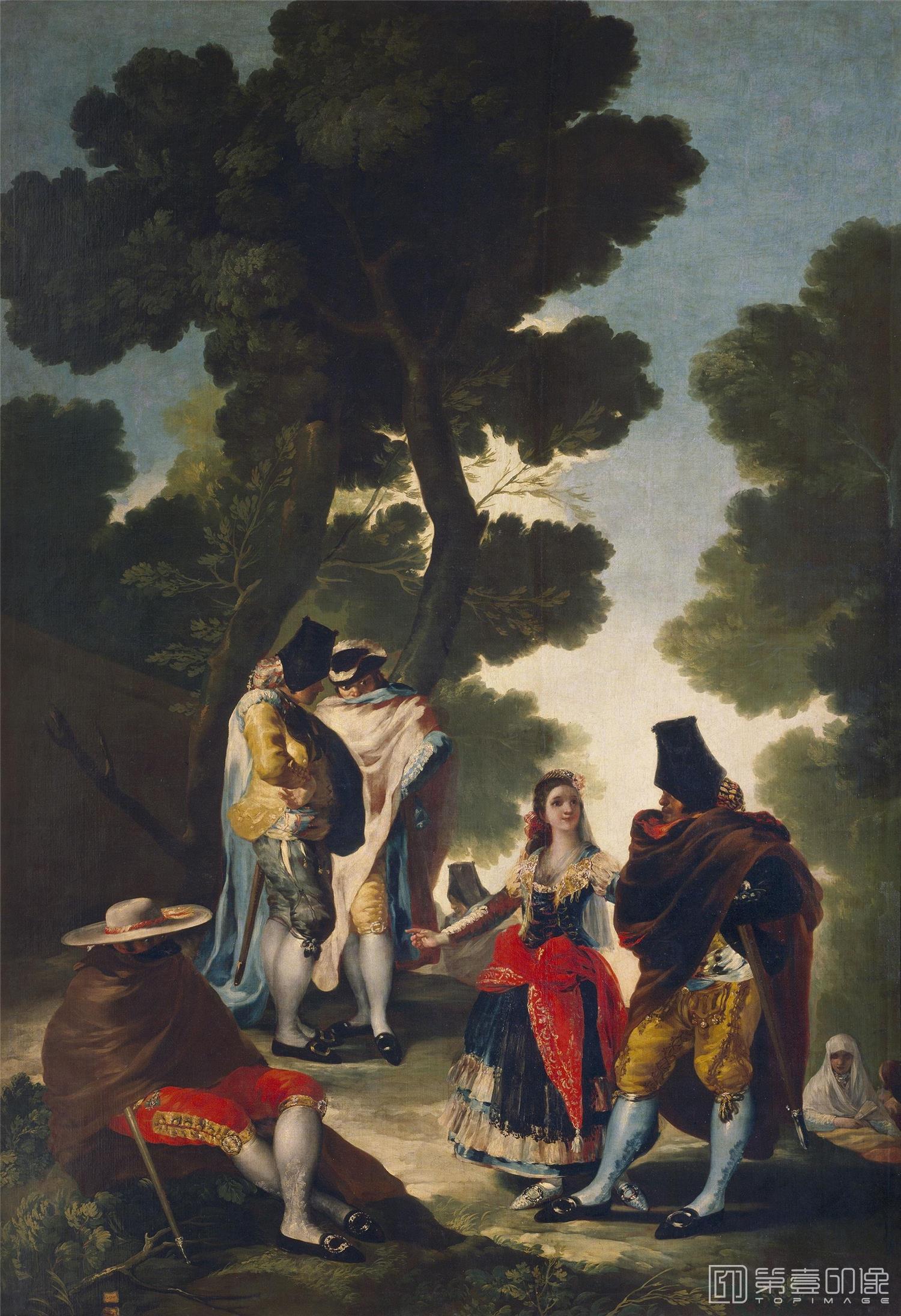 油画-[西班牙]弗朗西斯科·戈雅 (Franciscovde Goya)作品集-0026