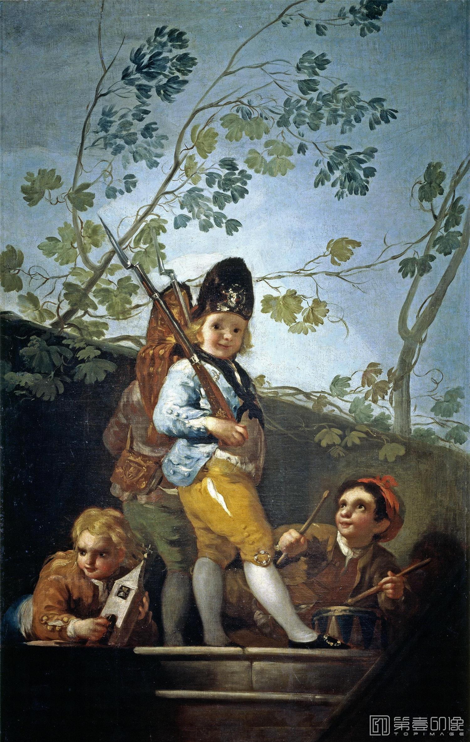 油画-[西班牙]弗朗西斯科·戈雅 (Franciscovde Goya)作品集-0044