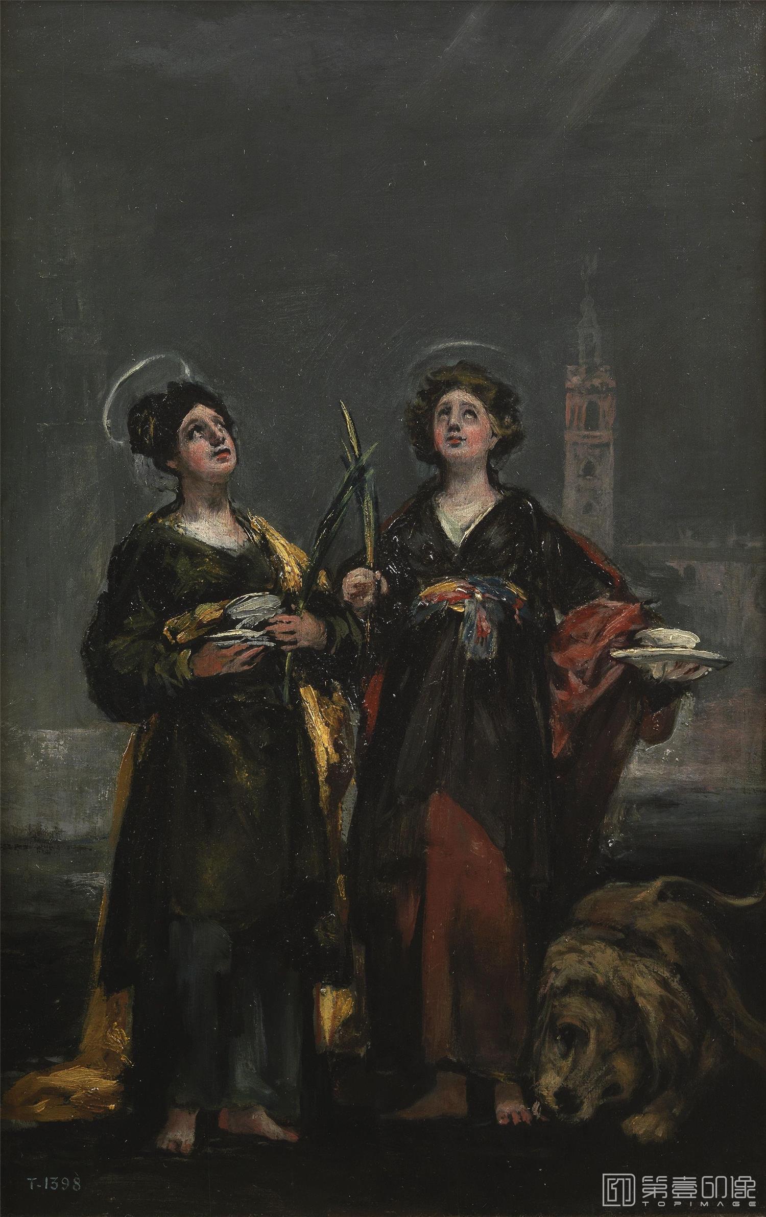 油画-[西班牙]弗朗西斯科·戈雅 (Franciscovde Goya)作品集-0048