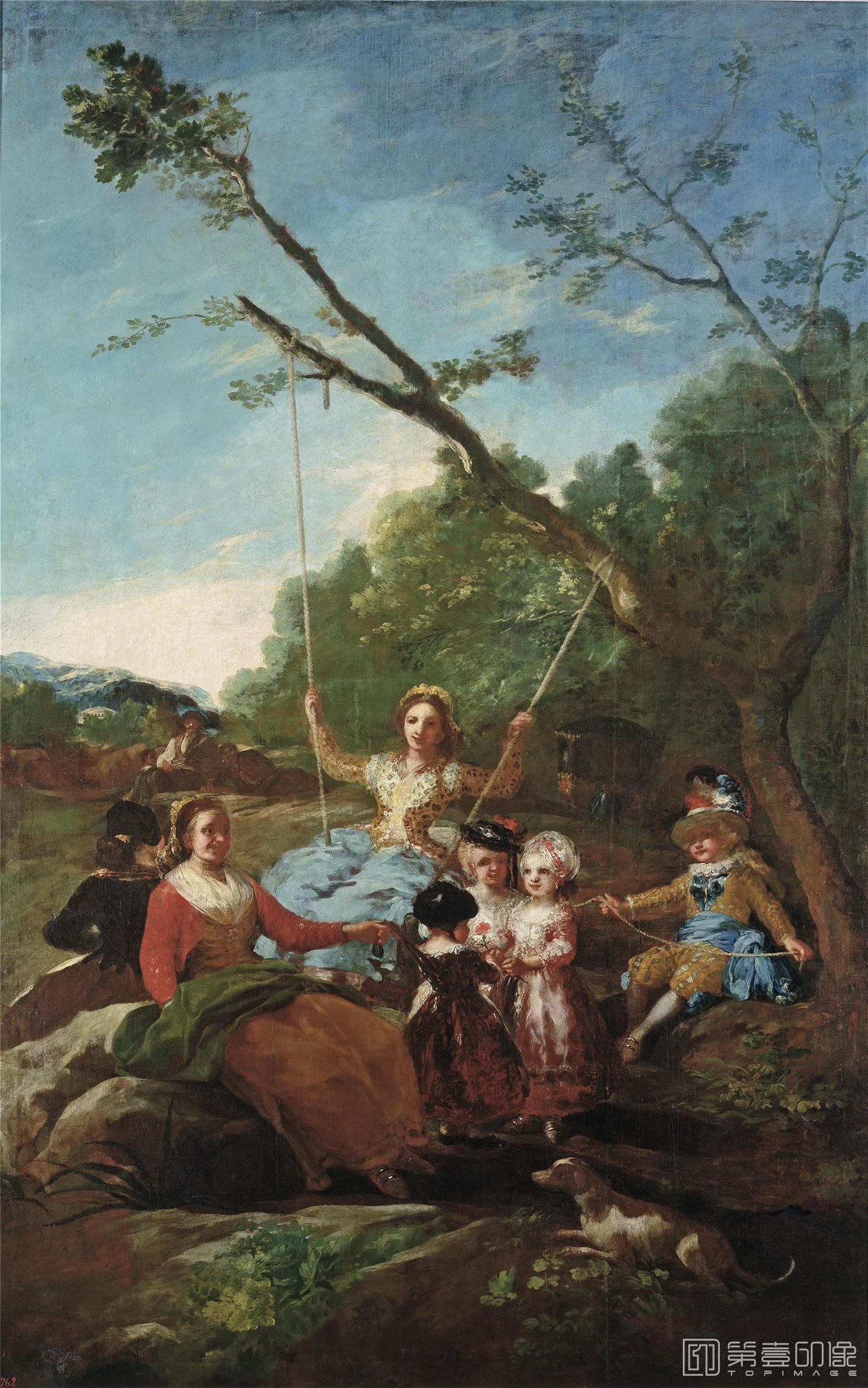 油画-[西班牙]弗朗西斯科·戈雅 (Franciscovde Goya)作品集-0049