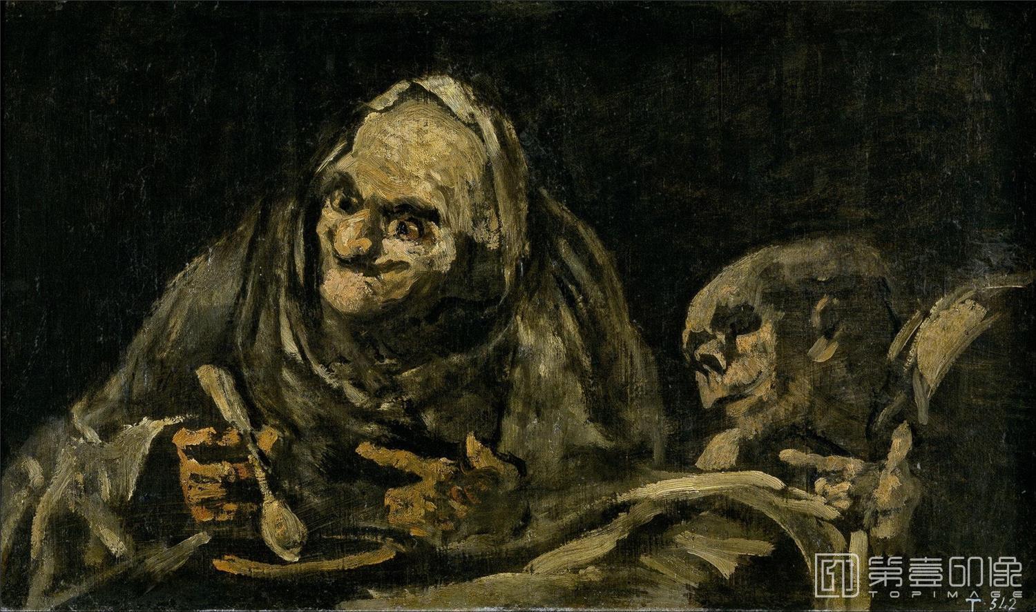 油画-[西班牙]弗朗西斯科·戈雅 (Franciscovde Goya)作品集-0059