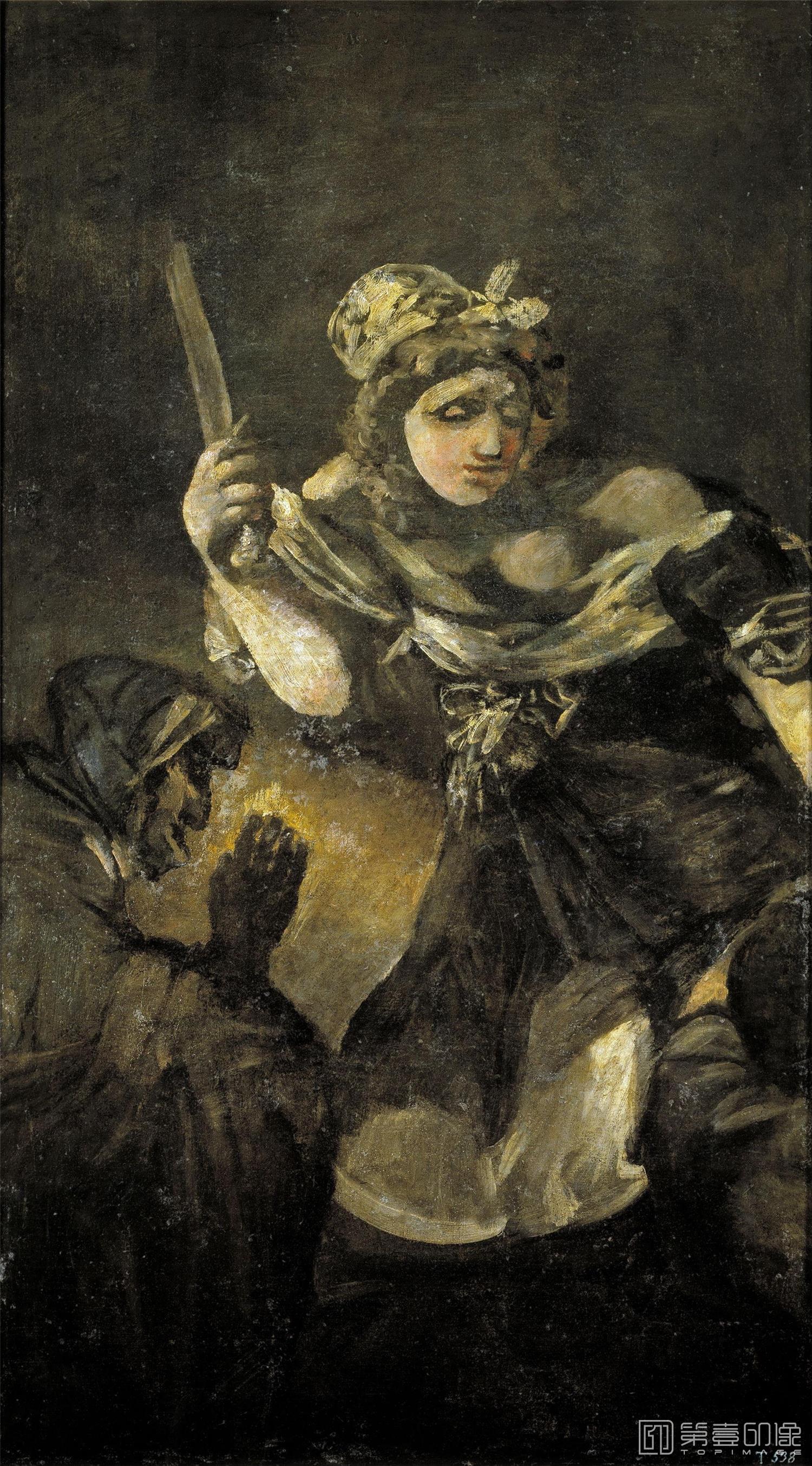 油画-[西班牙]弗朗西斯科·戈雅 (Franciscovde Goya)作品集-0067