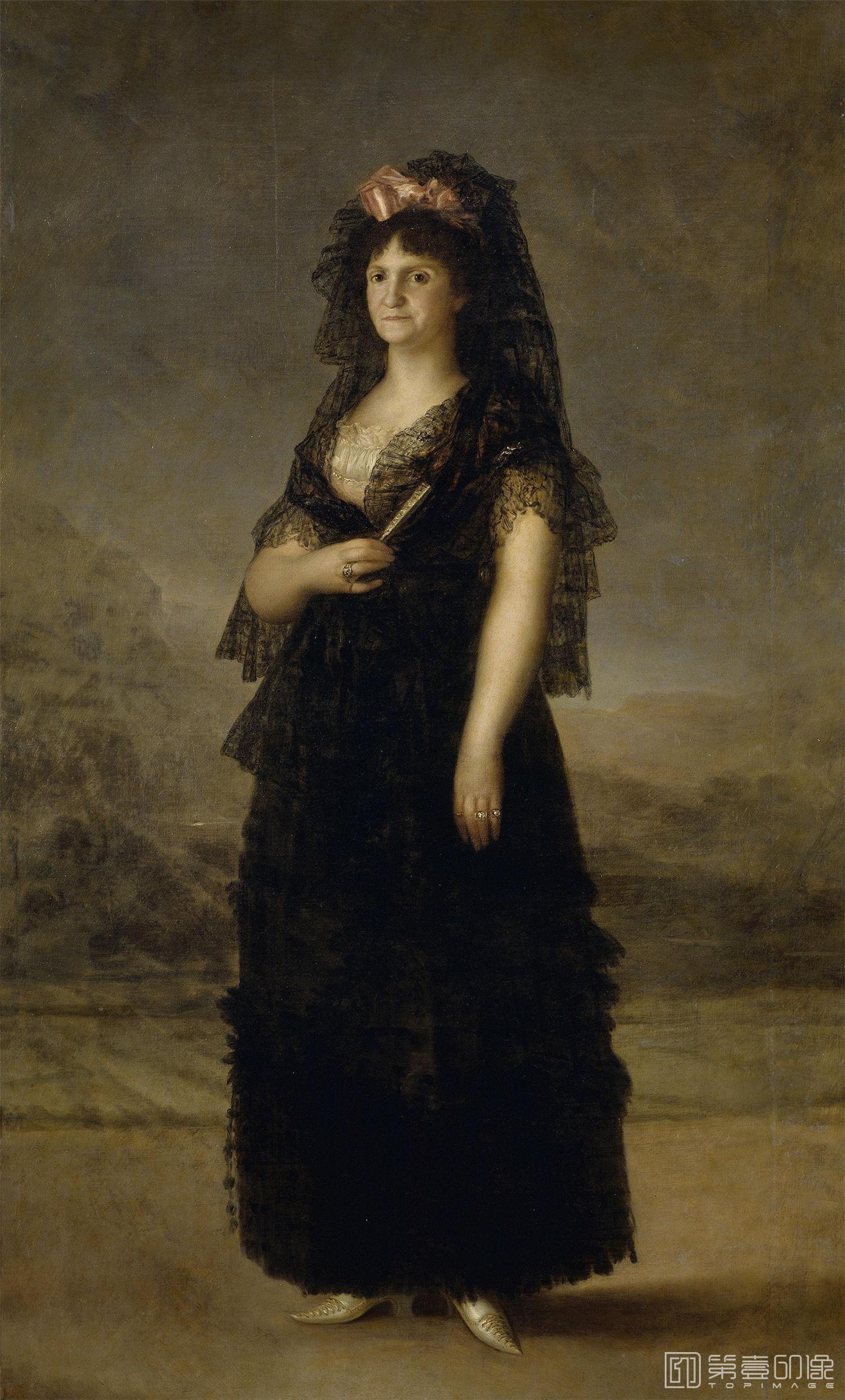 油画-[西班牙]弗朗西斯科·戈雅 (Franciscovde Goya)作品集-0080