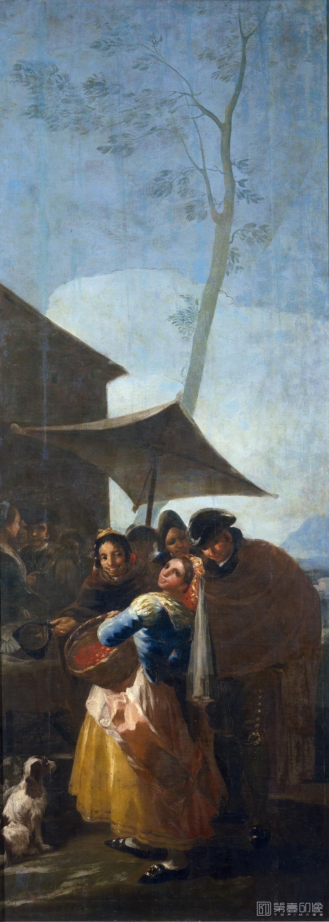 油画-[西班牙]弗朗西斯科·戈雅 (Franciscovde Goya)作品集-0089