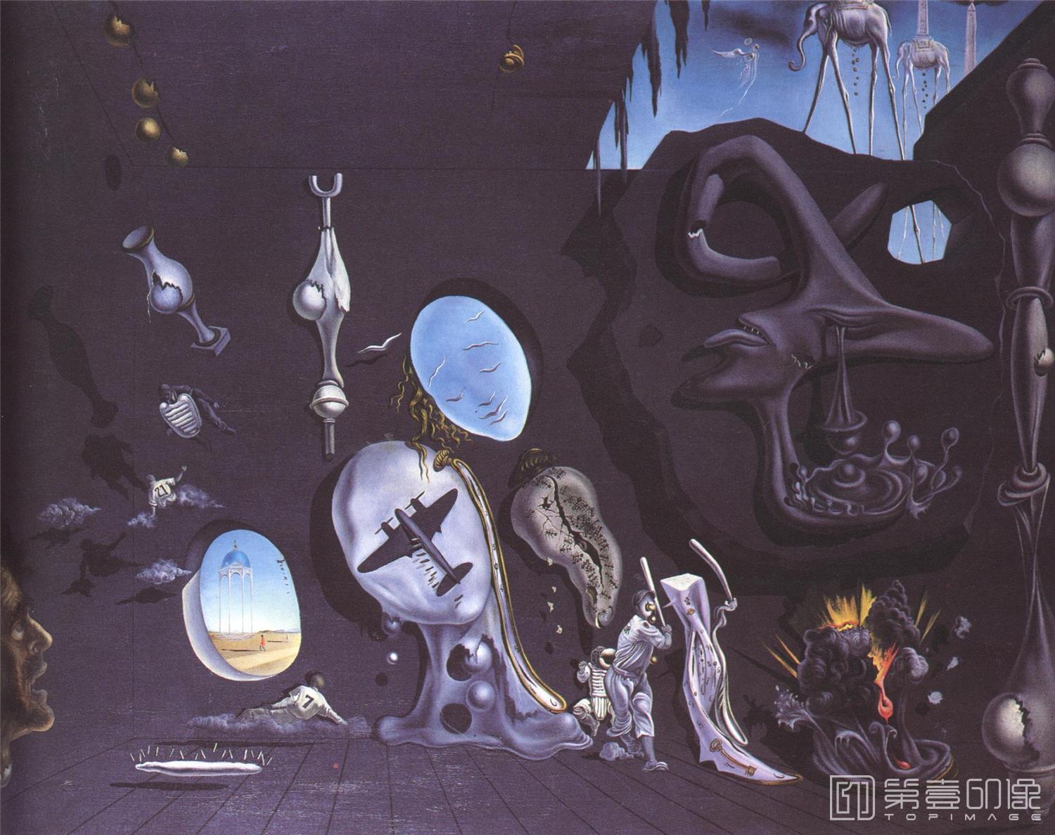 水彩画-[西班牙]萨尔瓦多·达利 (Salvador Dali)作品集-0074