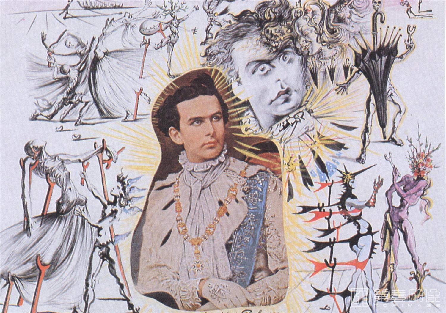 水彩画-[西班牙]萨尔瓦多·达利 (Salvador Dali)作品集-0081