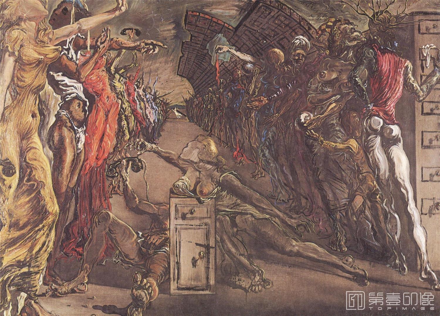 水彩画-[西班牙]萨尔瓦多·达利 (Salvador Dali)作品集-0086