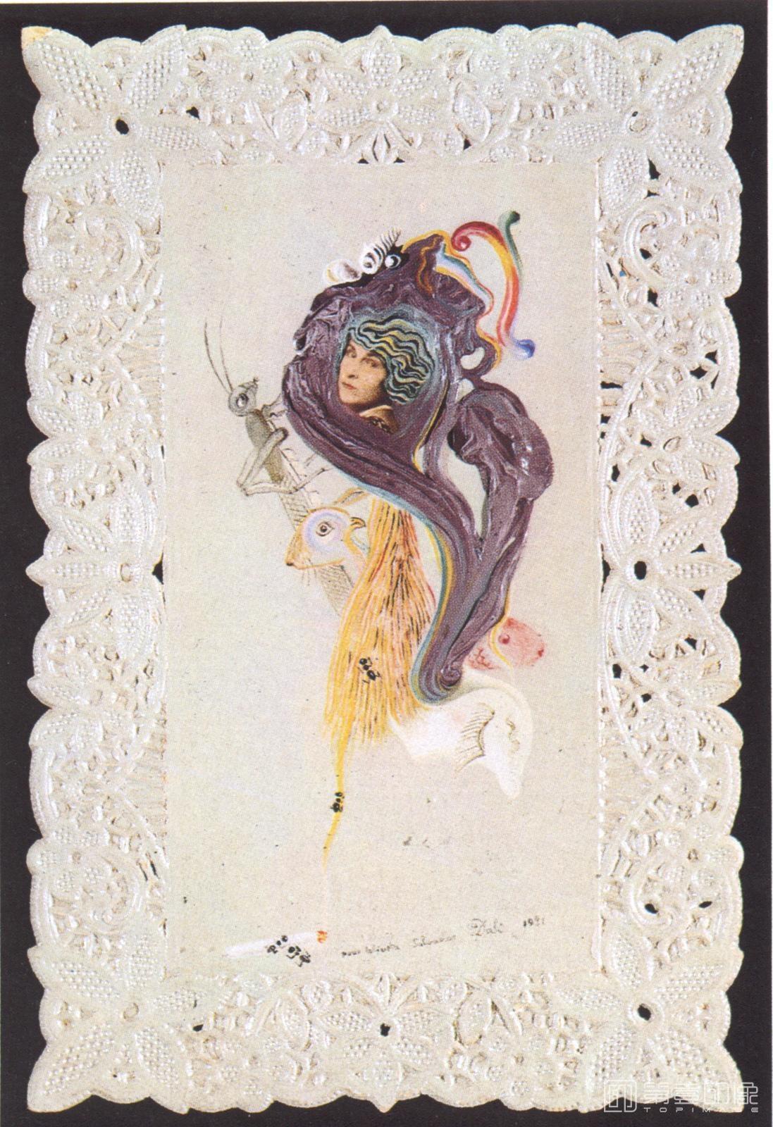 水彩画-[西班牙]萨尔瓦多·达利 (Salvador Dali)作品集-0095