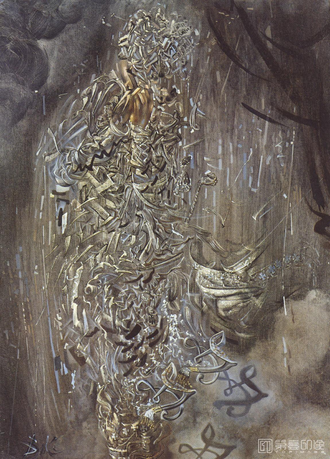 水彩画-[西班牙]萨尔瓦多·达利 (Salvador Dali)作品集-0111