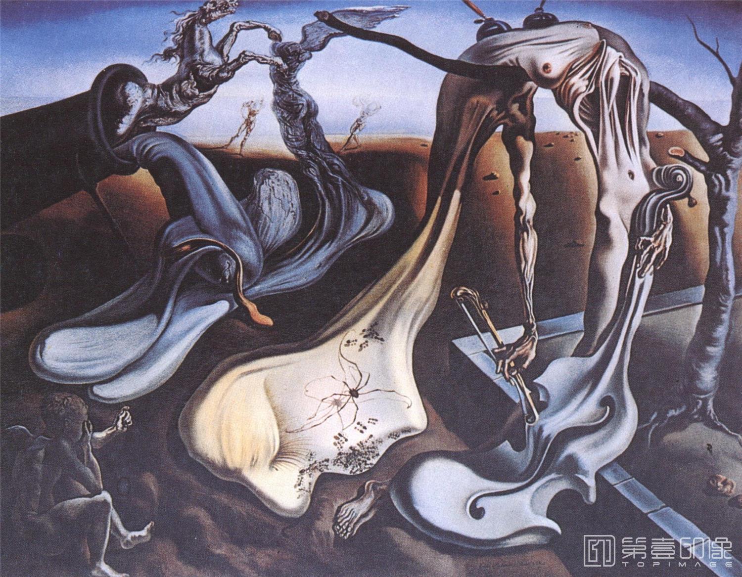水彩画-[西班牙]萨尔瓦多·达利 (Salvador Dali)作品集-0116