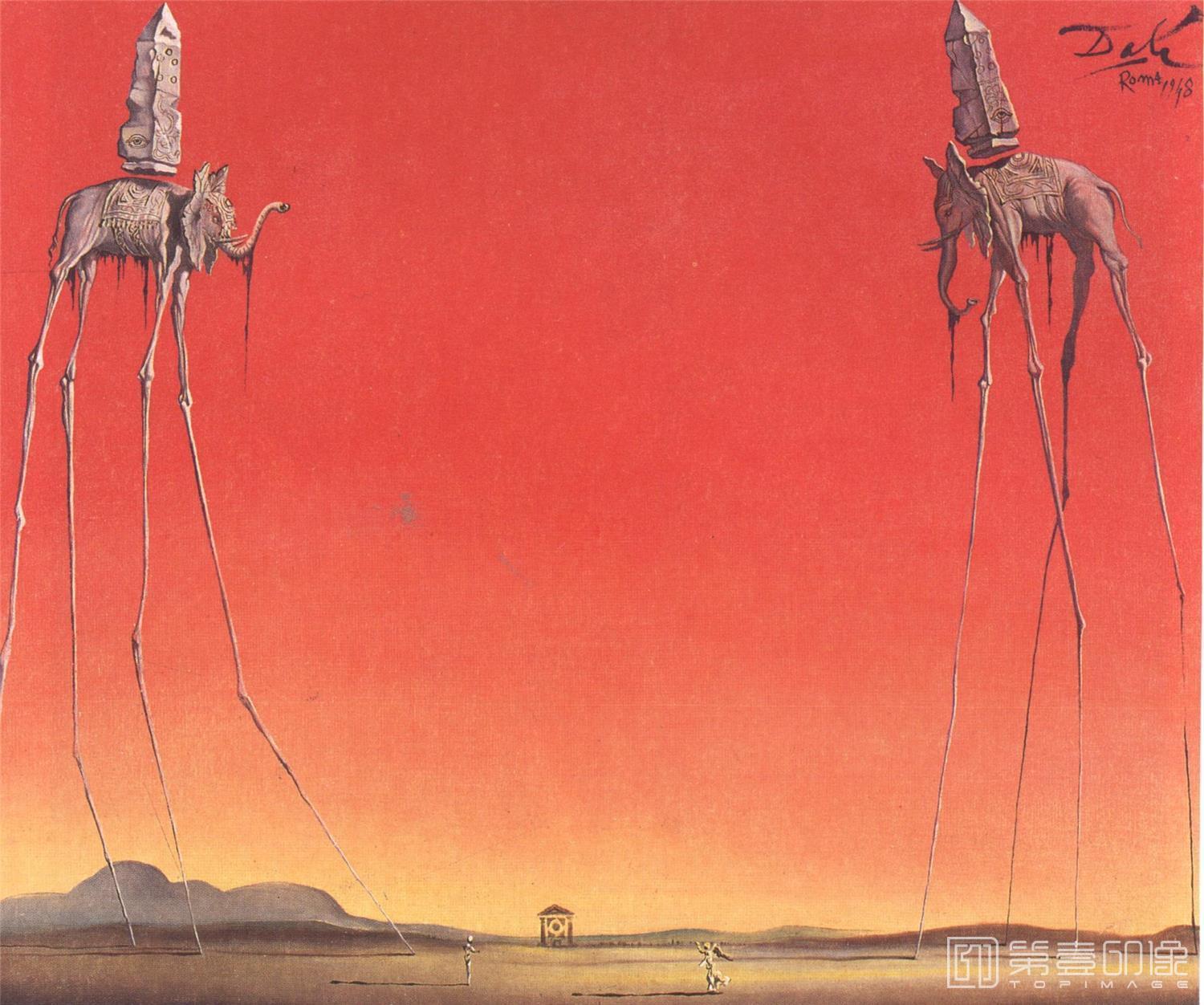 水彩画-[西班牙]萨尔瓦多·达利 (Salvador Dali)作品集-0125