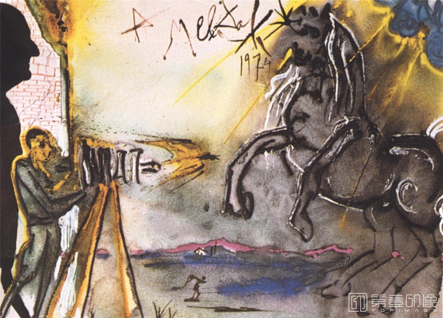 水彩画-[西班牙]萨尔瓦多·达利 (Salvador Dali)作品集-0157