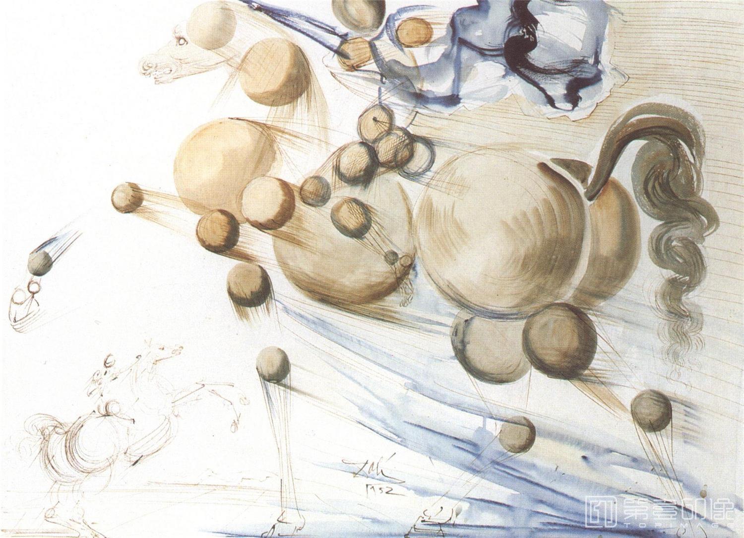水彩画-[西班牙]萨尔瓦多·达利 (Salvador Dali)作品集-0160