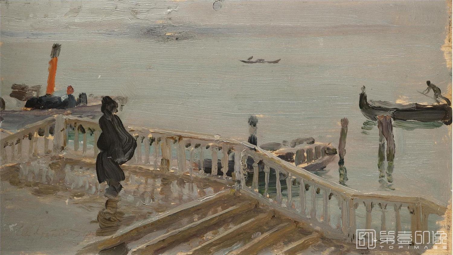 油画-[俄罗斯]伊里亚·叶菲莫维奇·列宾 (Ilya Efimovich Repin)作品集-0004