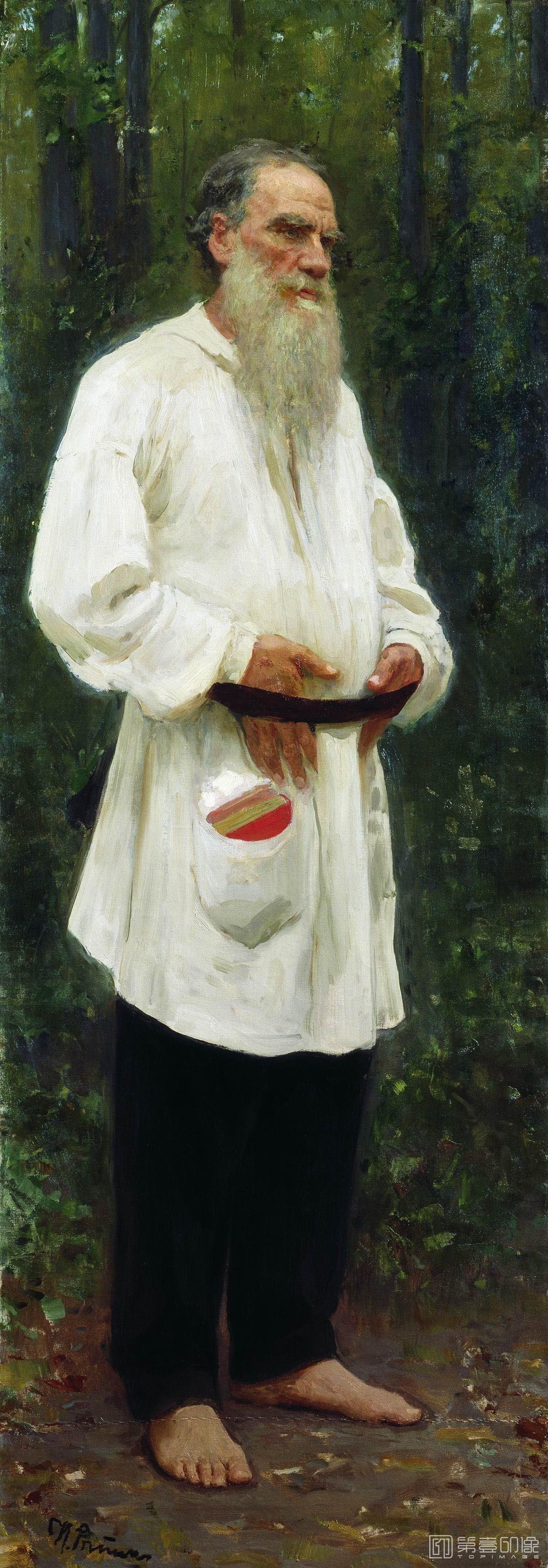 油画-[俄罗斯]伊里亚·叶菲莫维奇·列宾 (Ilya Efimovich Repin)作品集-0006