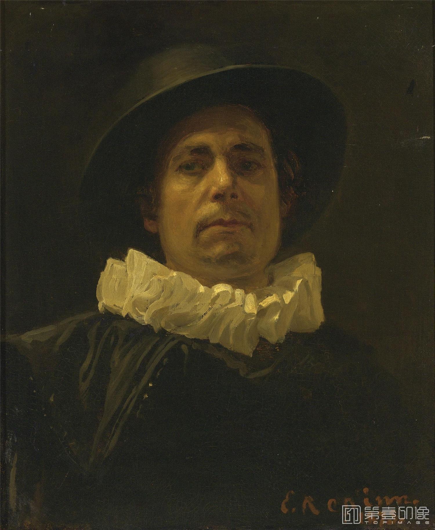 油画-[俄罗斯]伊里亚·叶菲莫维奇·列宾 (Ilya Efimovich Repin)作品集-0013