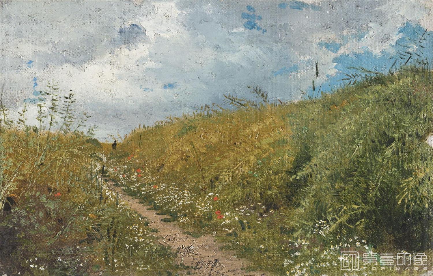 油画-[俄罗斯]伊里亚·叶菲莫维奇·列宾 (Ilya Efimovich Repin)作品集-0015