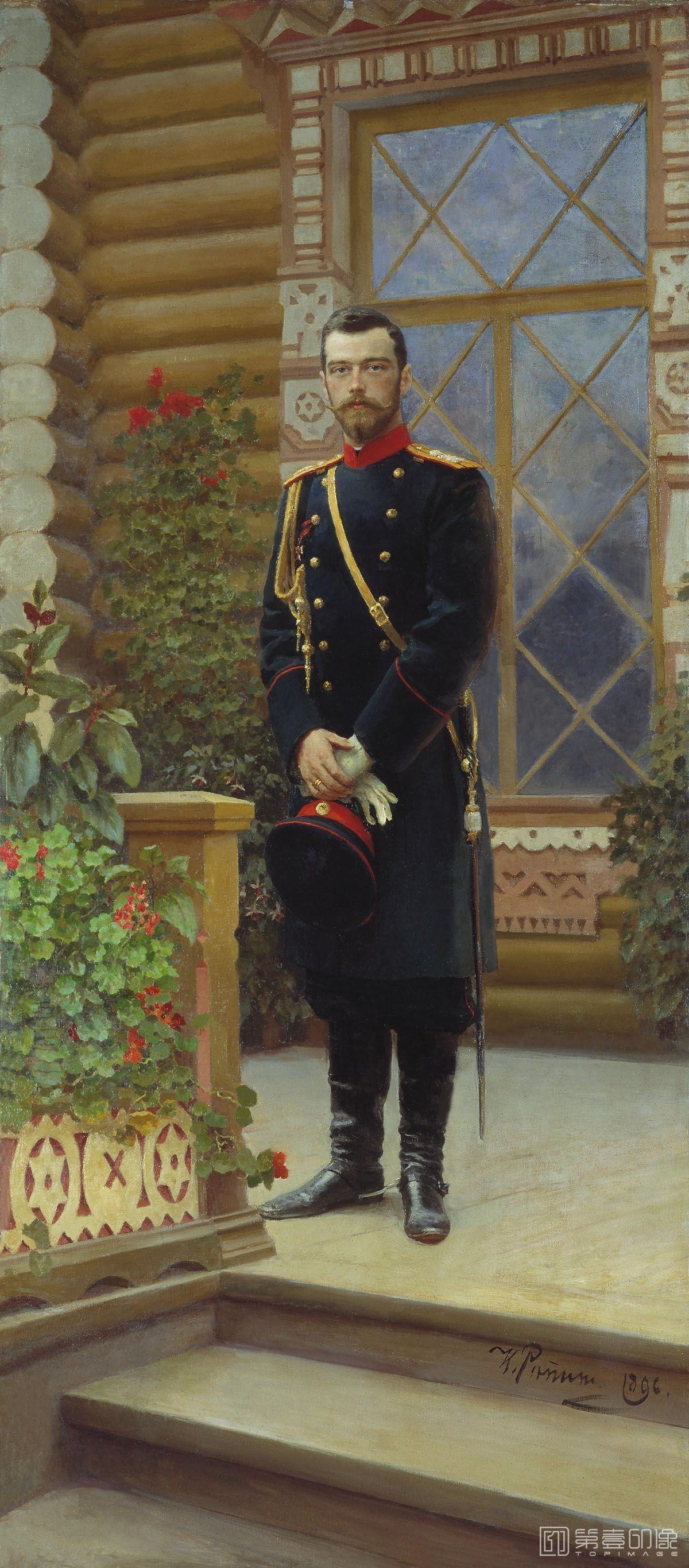 油画-[俄罗斯]伊里亚·叶菲莫维奇·列宾 (Ilya Efimovich Repin)作品集-0017