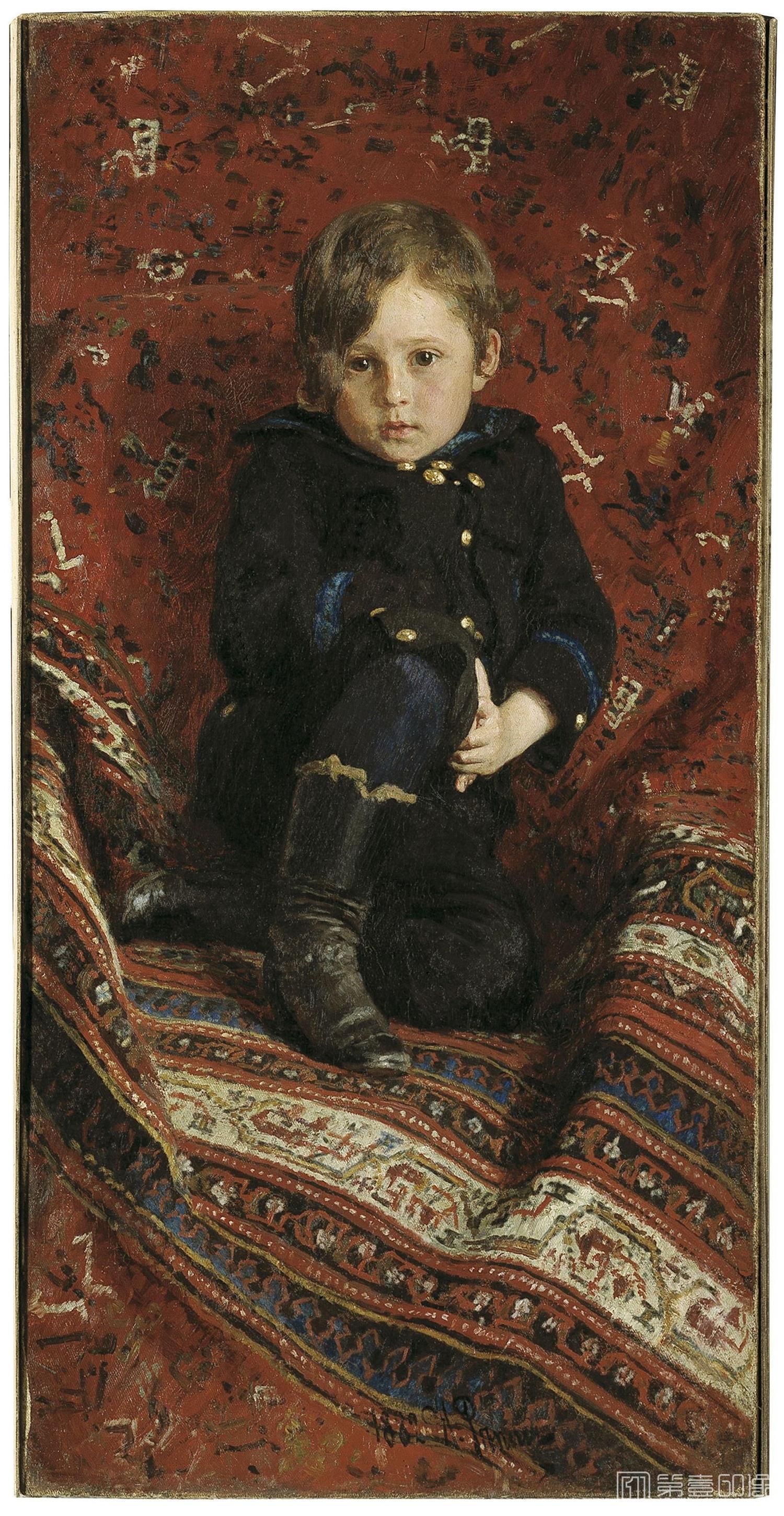 油画-[俄罗斯]伊里亚·叶菲莫维奇·列宾 (Ilya Efimovich Repin)作品集-0018