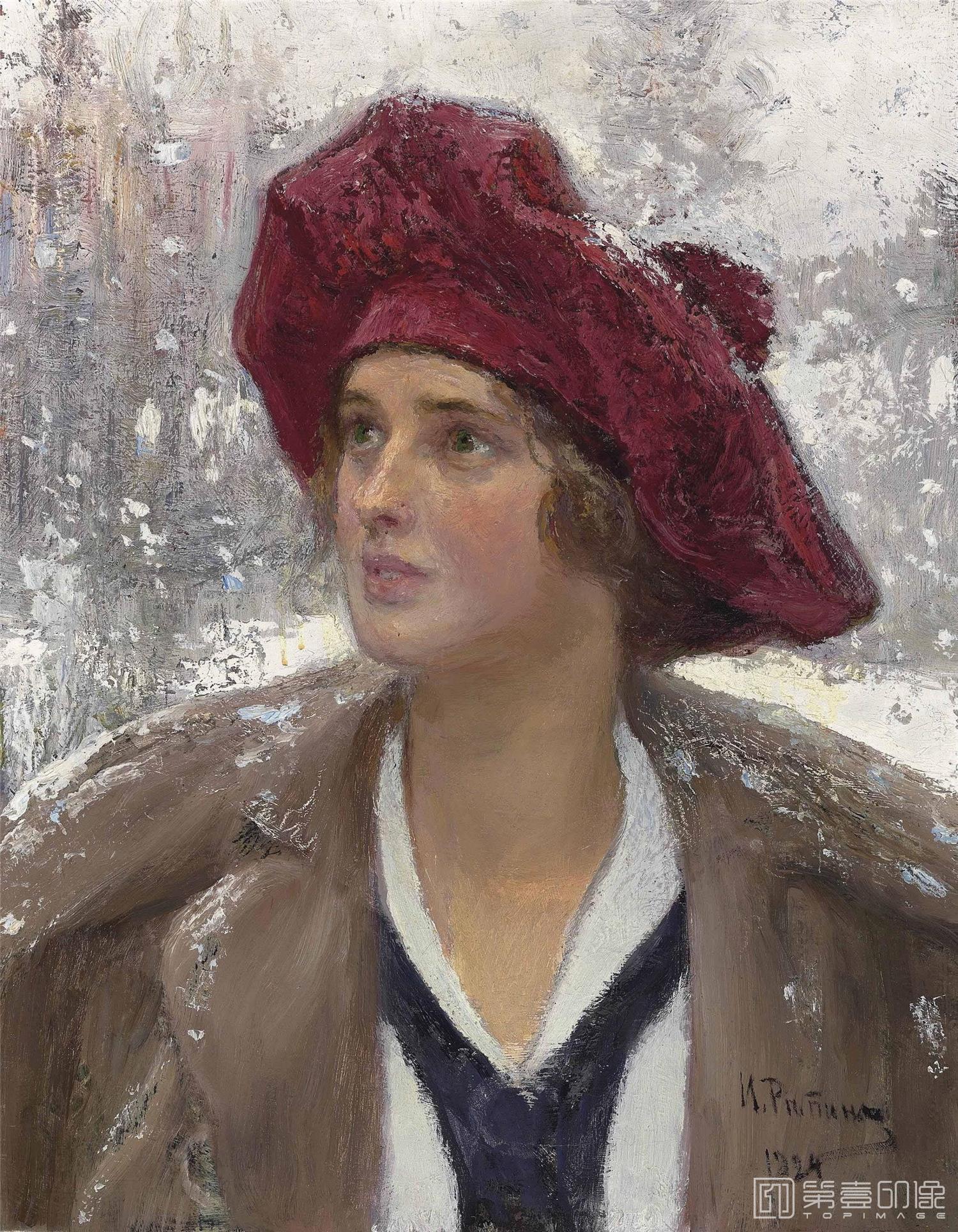 油画-[俄罗斯]伊里亚·叶菲莫维奇·列宾 (Ilya Efimovich Repin)作品集-0024