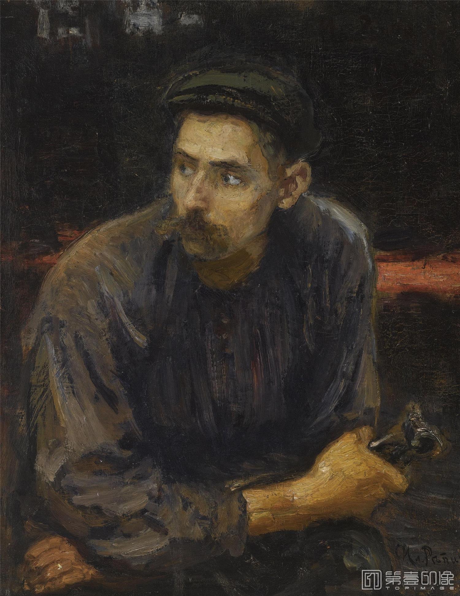 油画-[俄罗斯]伊里亚·叶菲莫维奇·列宾 (Ilya Efimovich Repin)作品集-0026