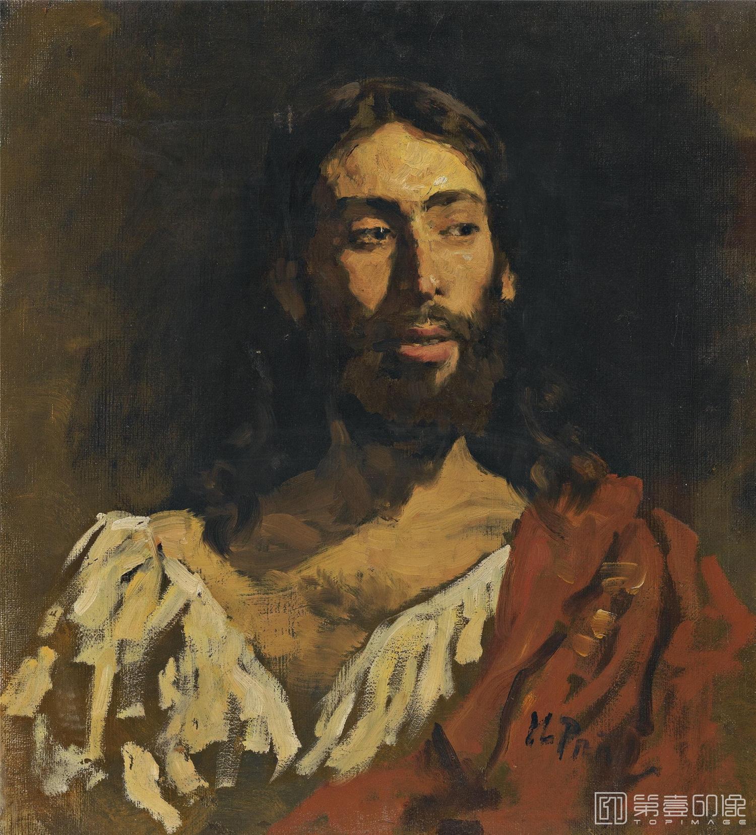油画-[俄罗斯]伊里亚·叶菲莫维奇·列宾 (Ilya Efimovich Repin)作品集-0030