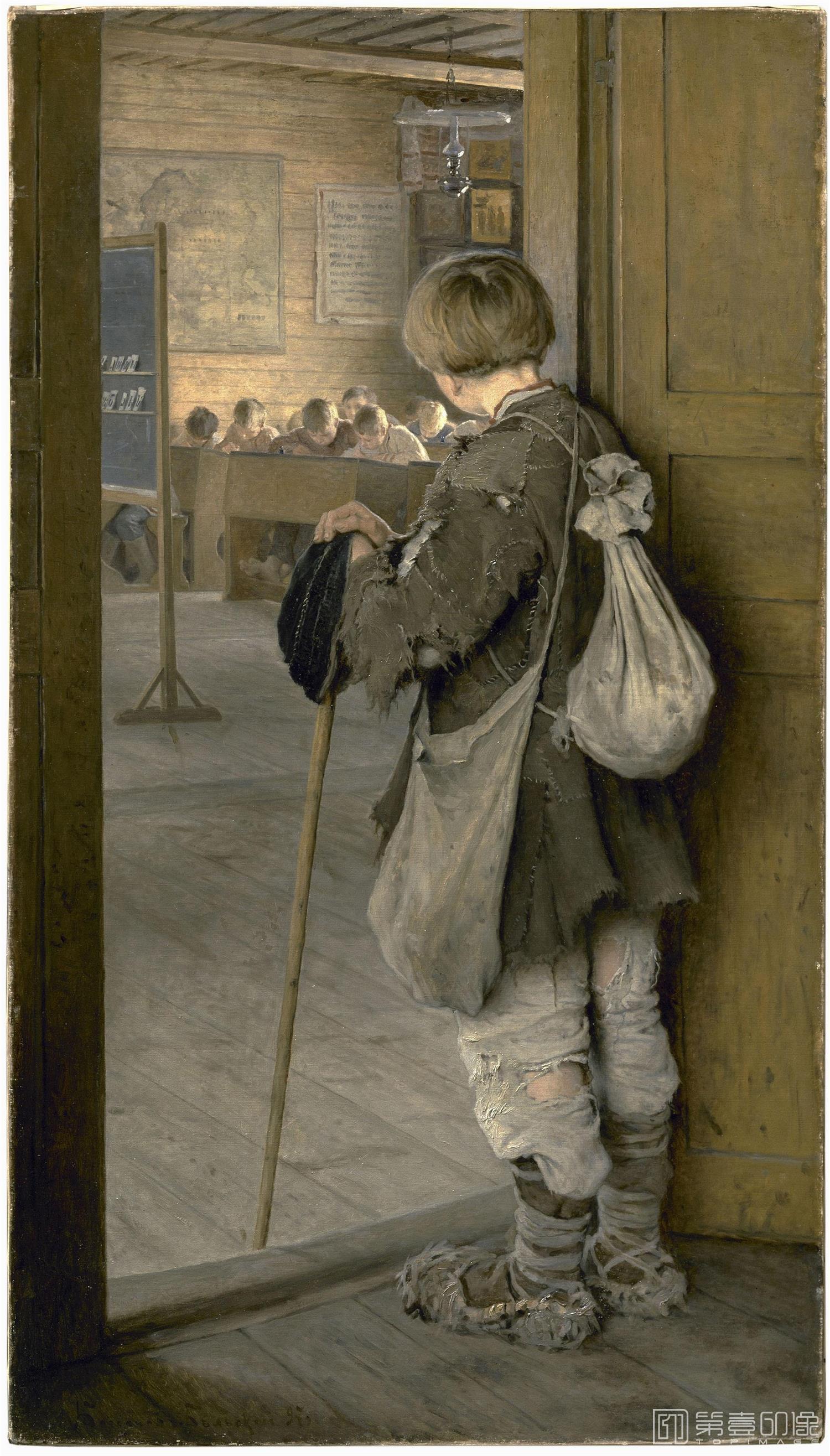 油画-[俄罗斯]伊里亚·叶菲莫维奇·列宾 (Ilya Efimovich Repin)作品集-0032