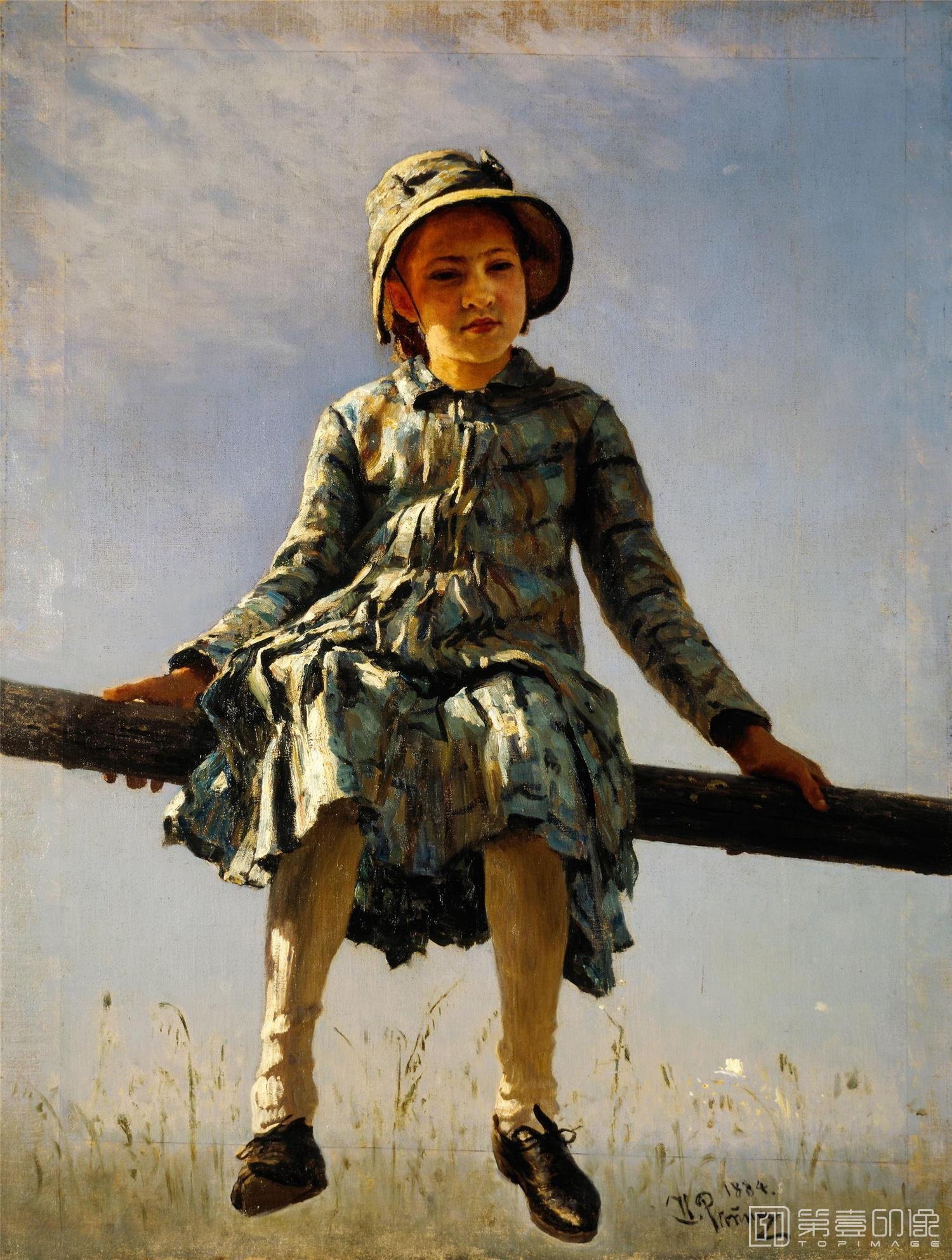 油画-[俄罗斯]伊里亚·叶菲莫维奇·列宾 (Ilya Efimovich Repin)作品集-0036