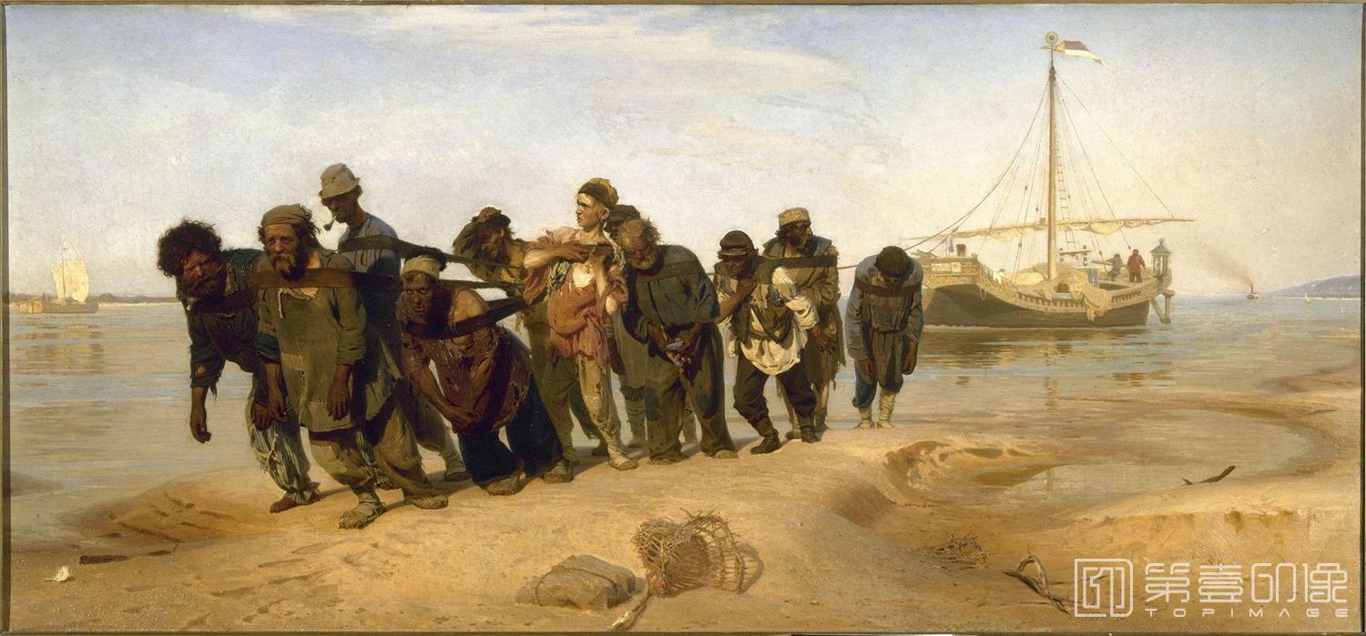 油画-[俄罗斯]伊里亚·叶菲莫维奇·列宾 (Ilya Efimovich Repin)作品集-0038