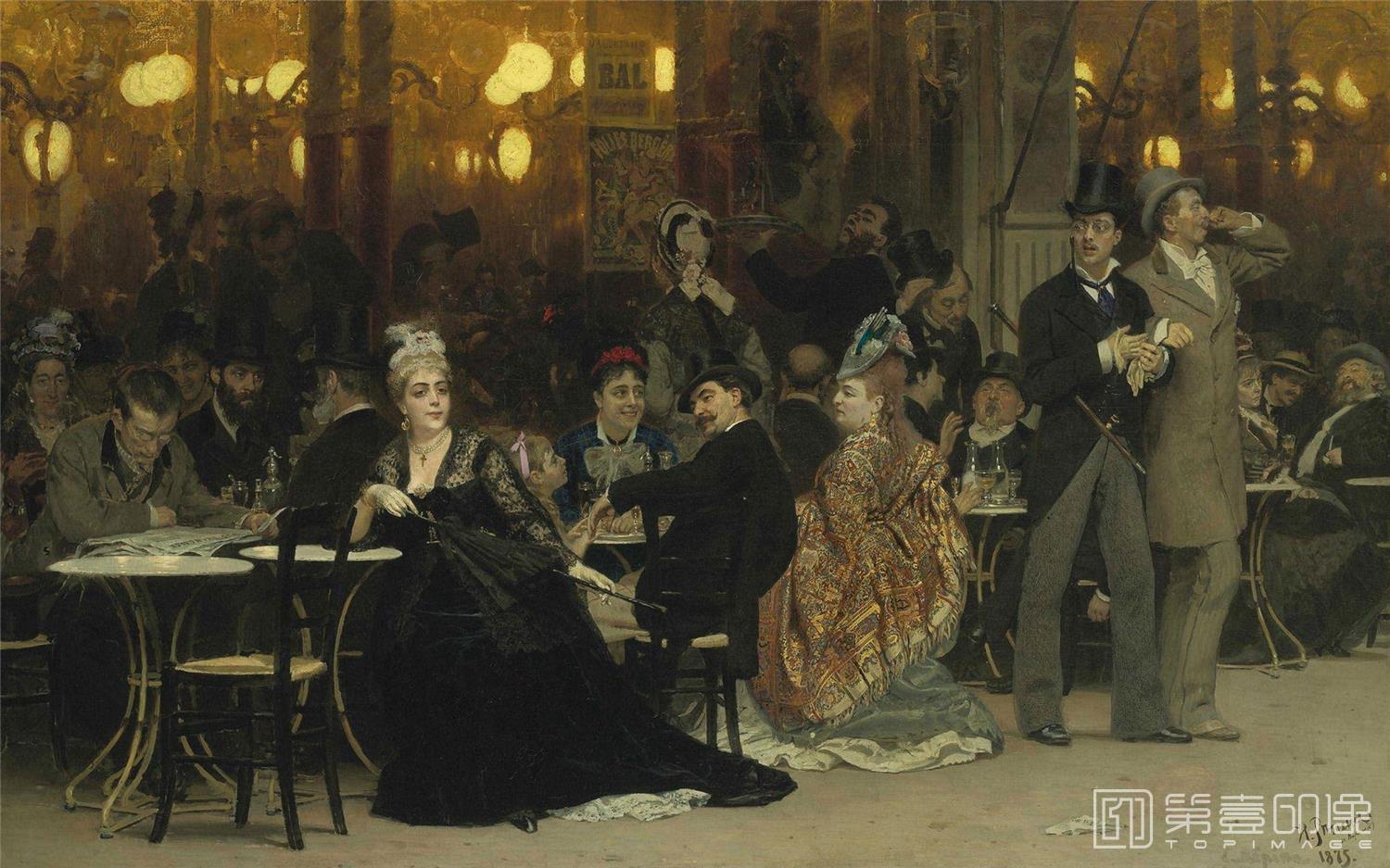油画-[俄罗斯]伊里亚·叶菲莫维奇·列宾 (Ilya Efimovich Repin)作品集-0040