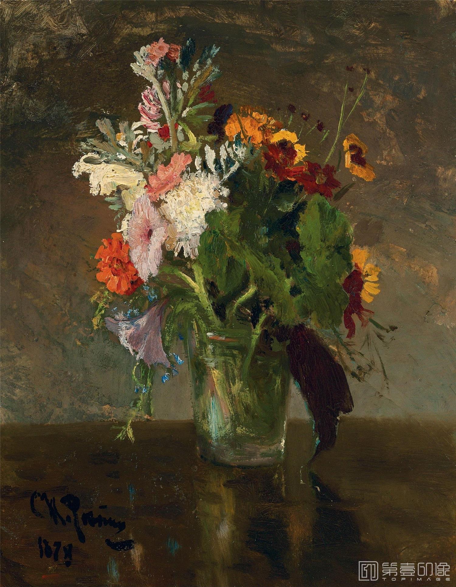 油画-[俄罗斯]伊里亚·叶菲莫维奇·列宾 (Ilya Efimovich Repin)作品集-0042