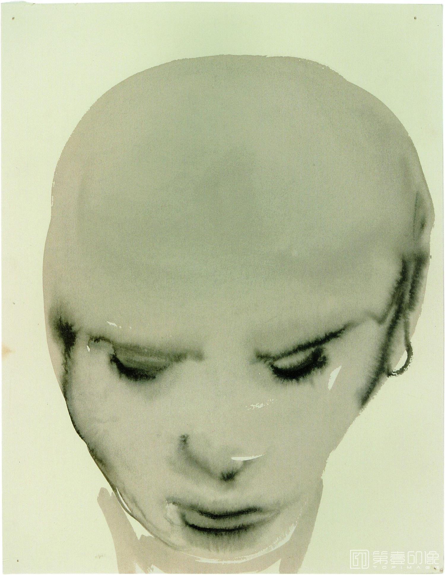 水彩画-[南非]马琳·杜马斯 (Marlene Dumas)作品集-0026