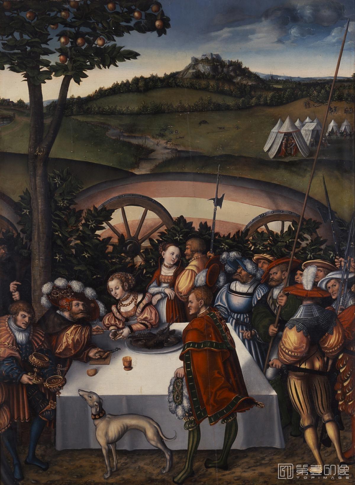 油画-[德国]克拉纳赫 (Lucas Cranach)作品集-0062