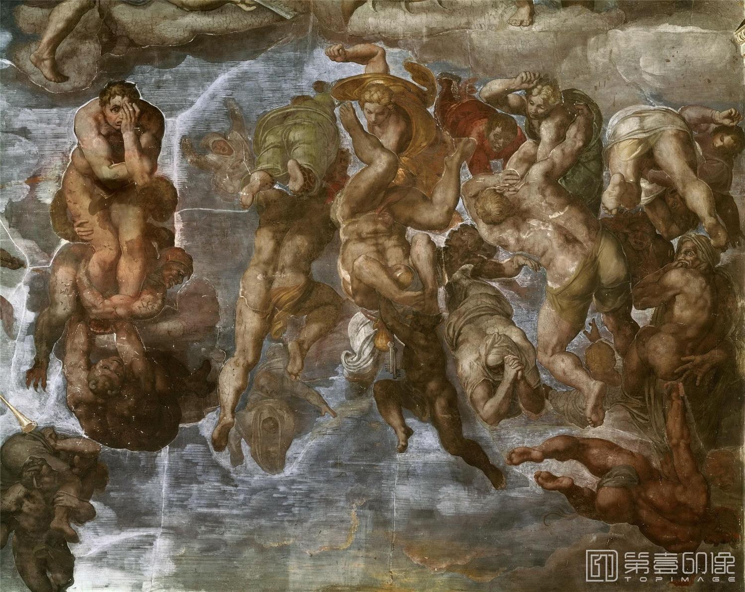 油画-[意大利]米开朗基罗·博纳罗蒂 (Michelangelo di Lodovico Buonarroti Simoni)作品集-0109