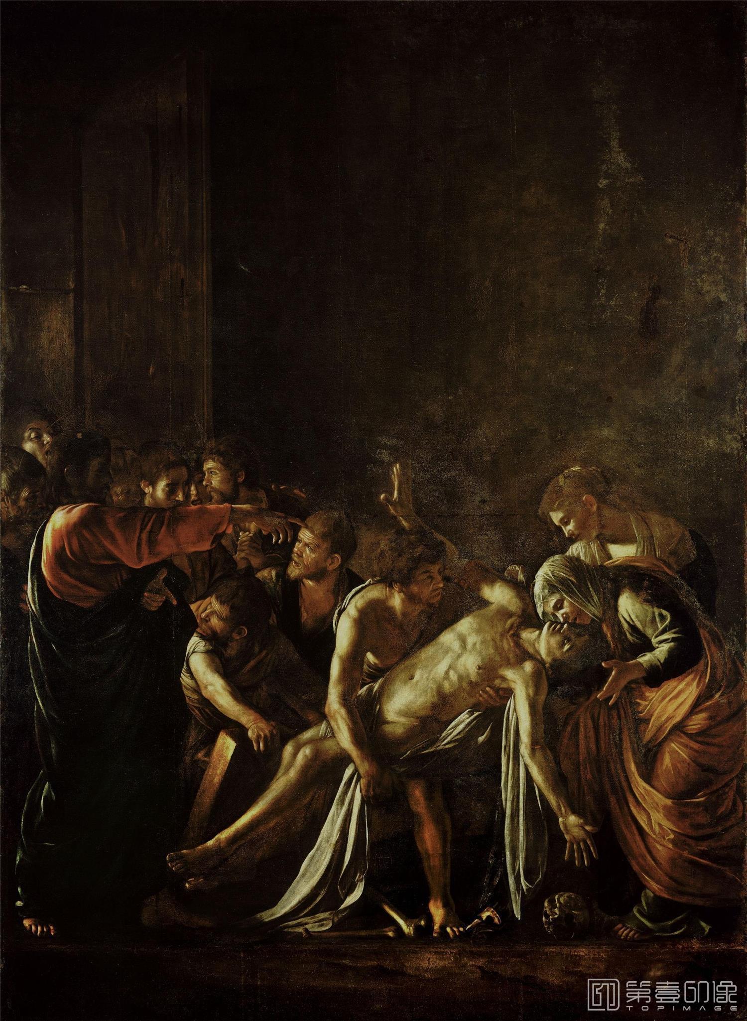 油画-[意大利]米开朗基罗·梅里西·达·卡拉瓦乔 (Michelangelo Merisi da Caravaggio)作品集-0004