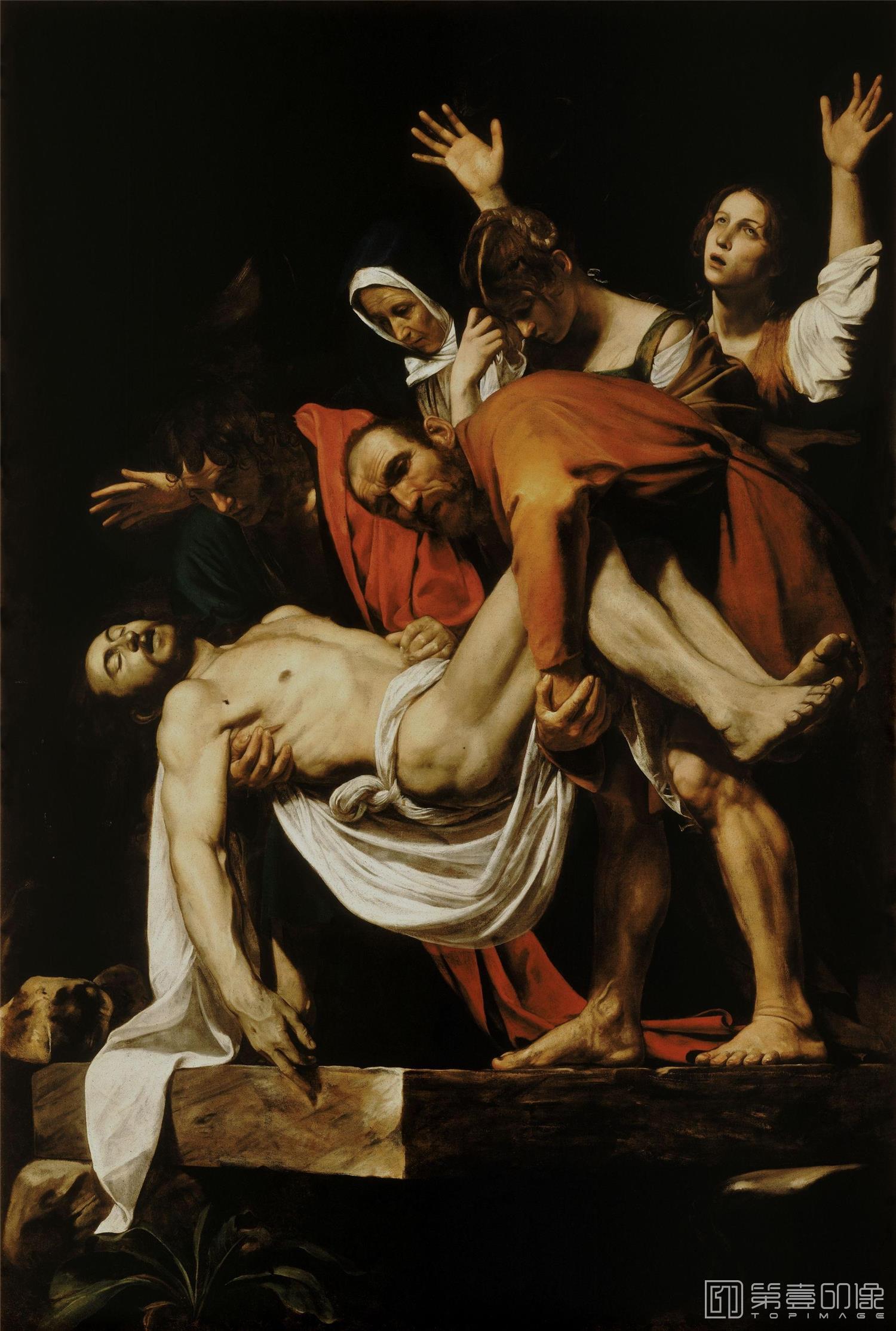 油画-[意大利]米开朗基罗·梅里西·达·卡拉瓦乔 (Michelangelo Merisi da Caravaggio)作品集-0012