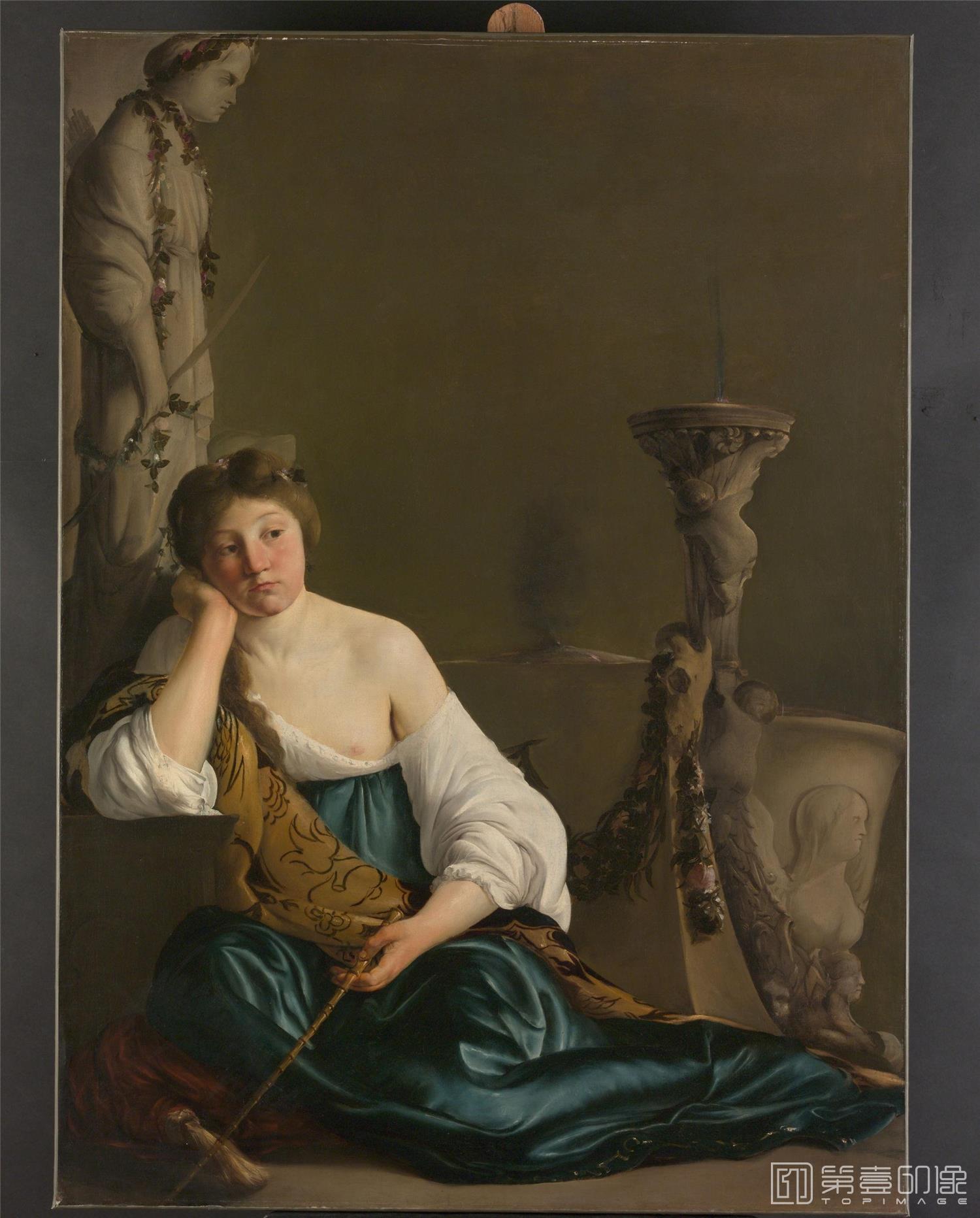 油画-[意大利]米开朗基罗·梅里西·达·卡拉瓦乔 (Michelangelo Merisi da Caravaggio)作品集-0013
