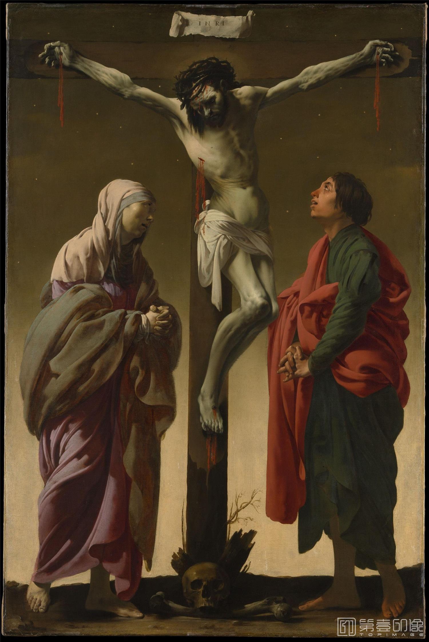 油画-[意大利]米开朗基罗·梅里西·达·卡拉瓦乔 (Michelangelo Merisi da Caravaggio)作品集-0015