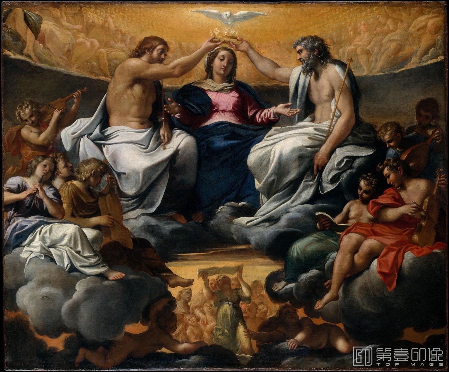 油画-[意大利]米开朗基罗·梅里西·达·卡拉瓦乔 (Michelangelo Merisi da Caravaggio)作品集-0017