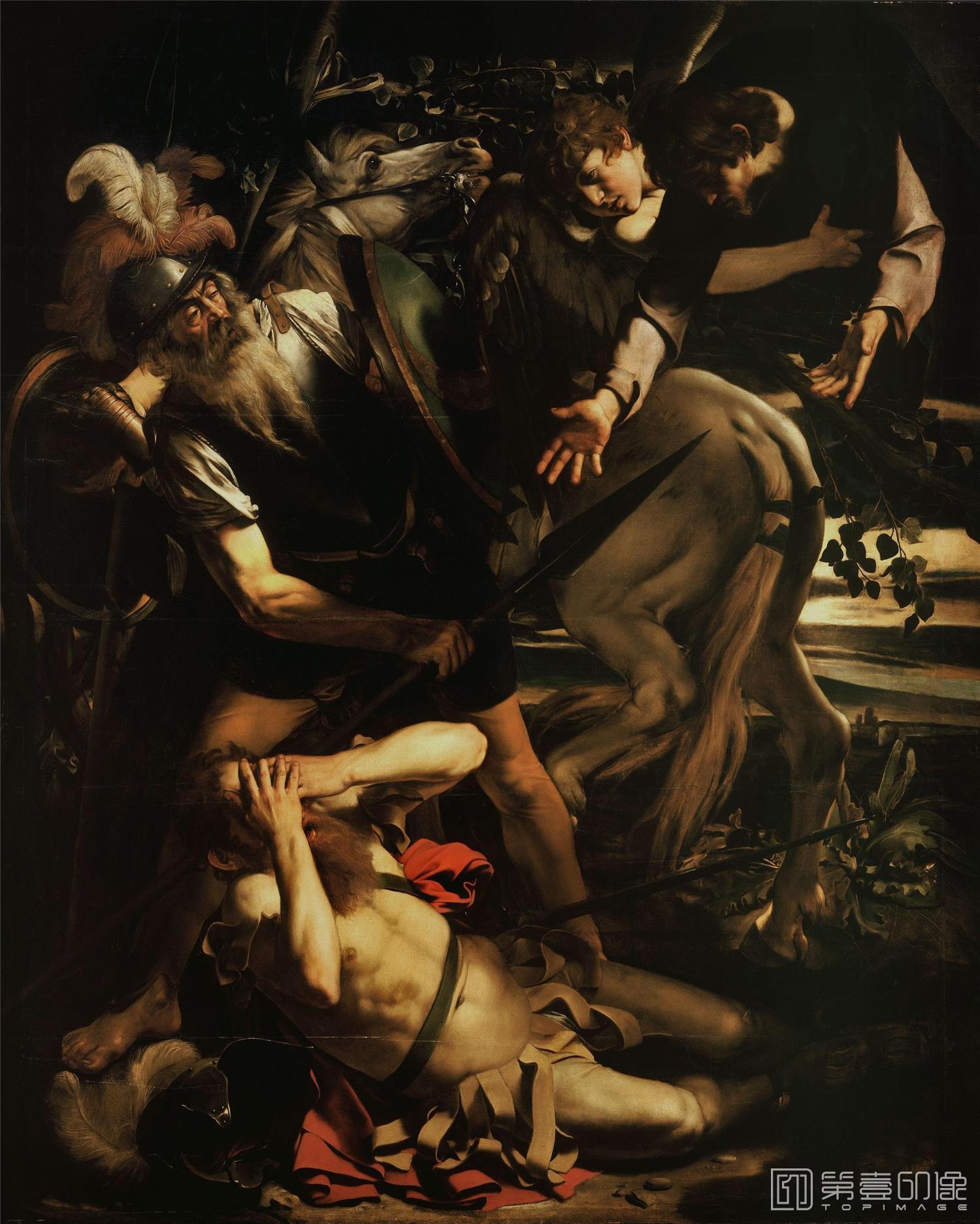 油画-[意大利]米开朗基罗·梅里西·达·卡拉瓦乔 (Michelangelo Merisi da Caravaggio)作品集-0018