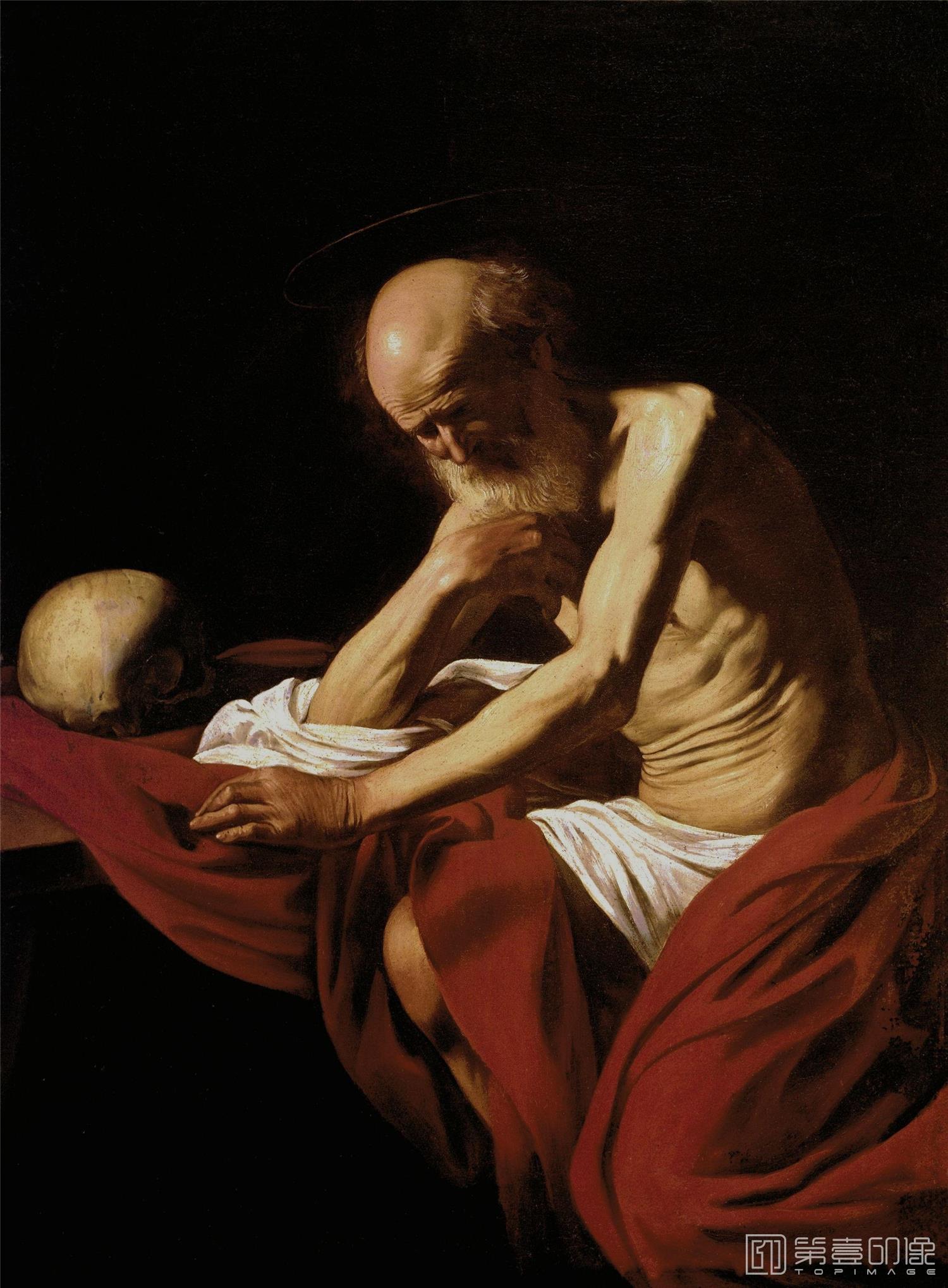 油画-[意大利]米开朗基罗·梅里西·达·卡拉瓦乔 (Michelangelo Merisi da Caravaggio)作品集-0026