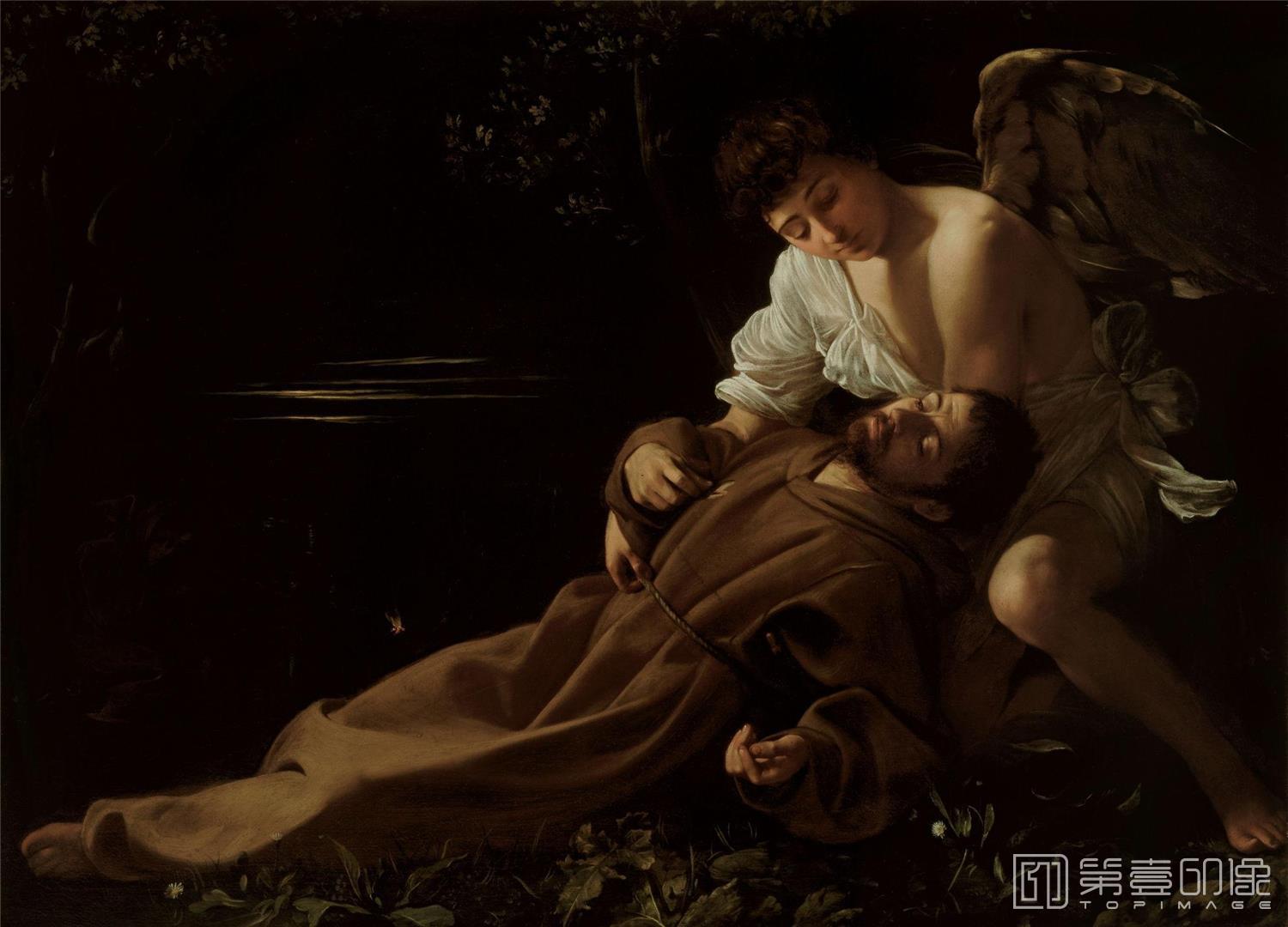 油画-[意大利]米开朗基罗·梅里西·达·卡拉瓦乔 (Michelangelo Merisi da Caravaggio)作品集-0027