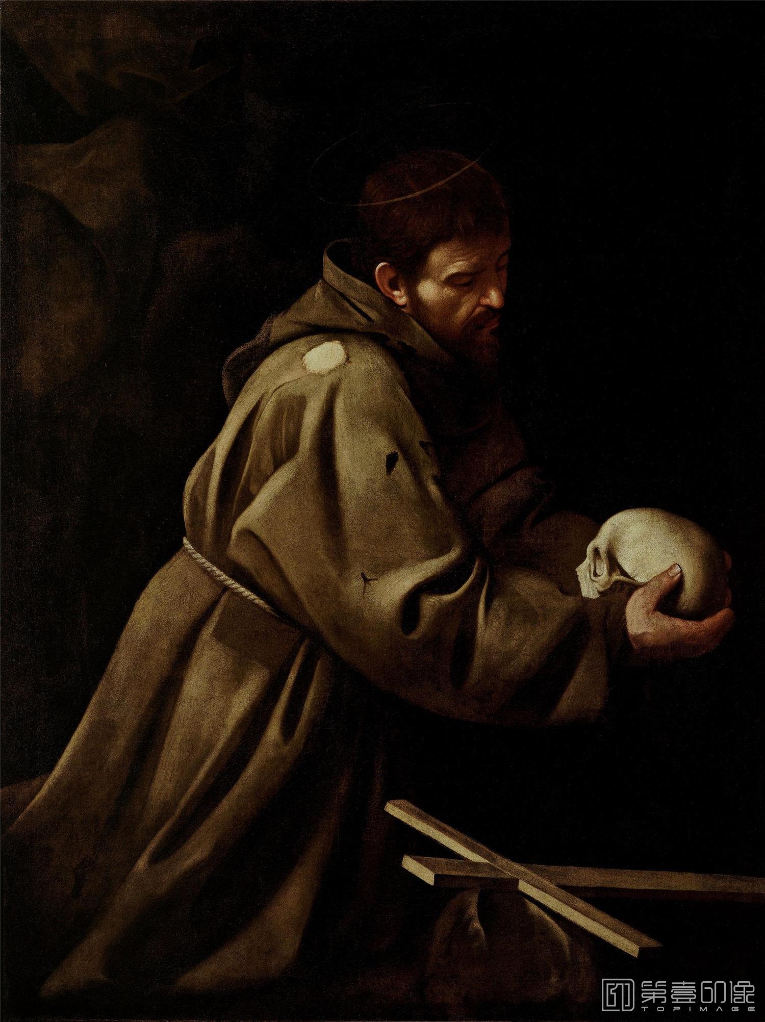 油画-[意大利]米开朗基罗·梅里西·达·卡拉瓦乔 (Michelangelo Merisi da Caravaggio)作品集-0028